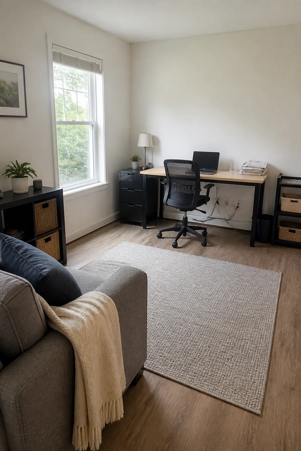 Base room before the High School Study Space styling