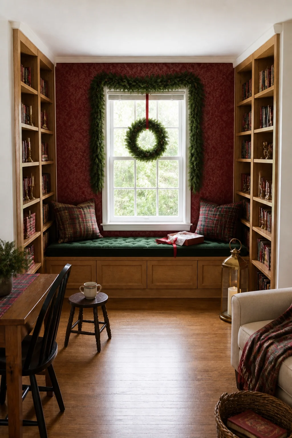 The same room styled as Traditional Heritage