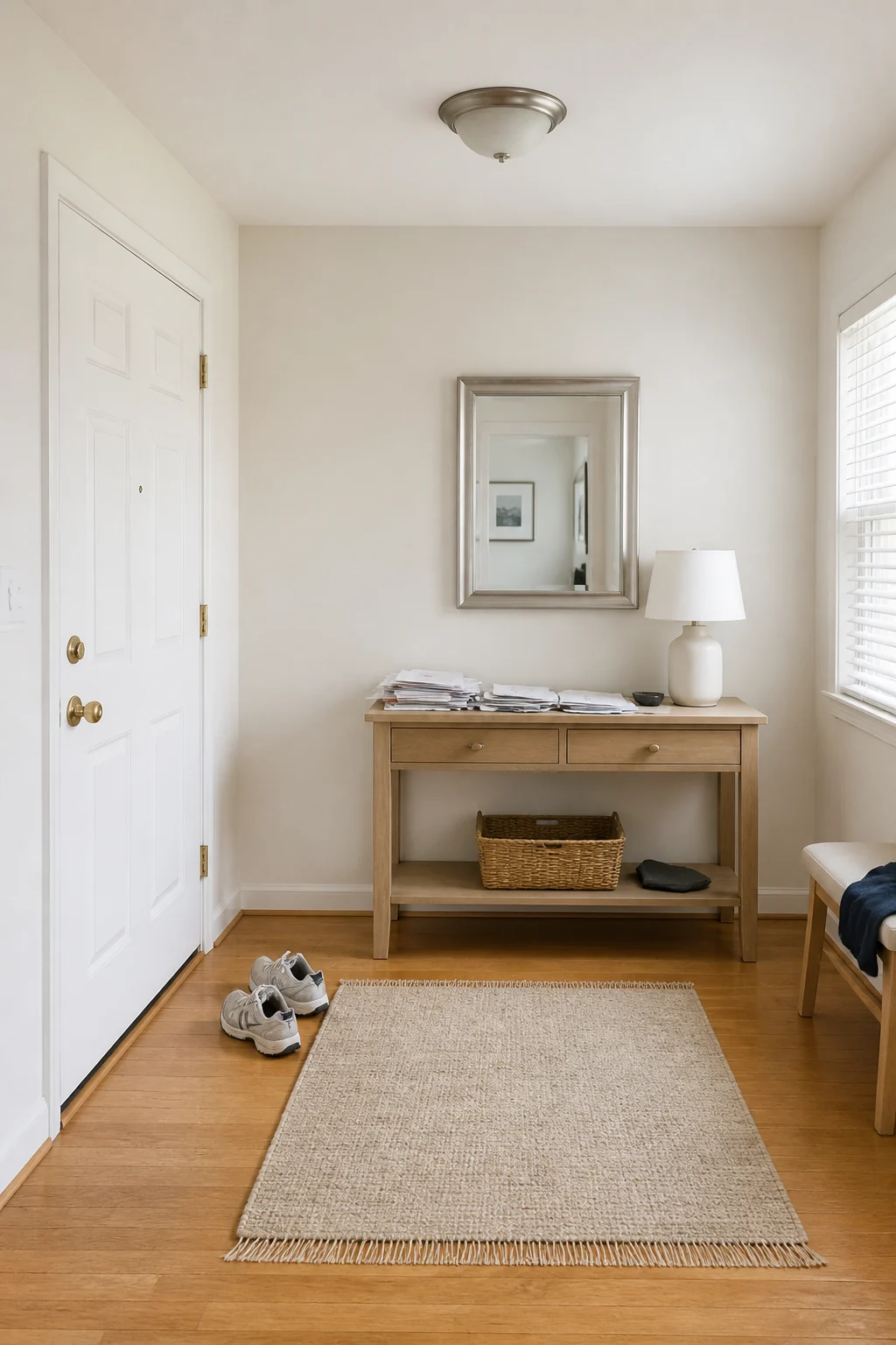 Base room before the Jewel-Box Glam styling