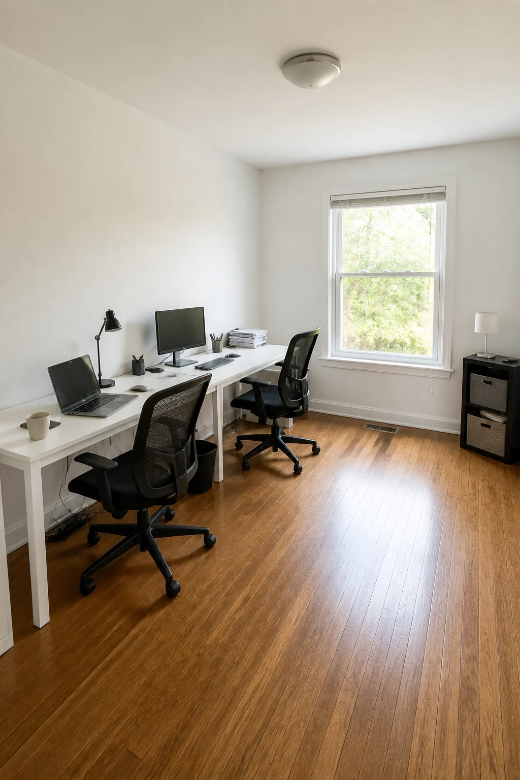 Base room before the Golden Amber Minimalist styling