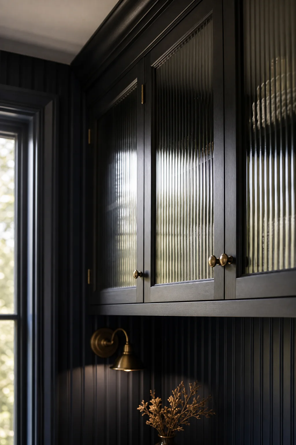 Capturing Translucent Light in the finished writing nook