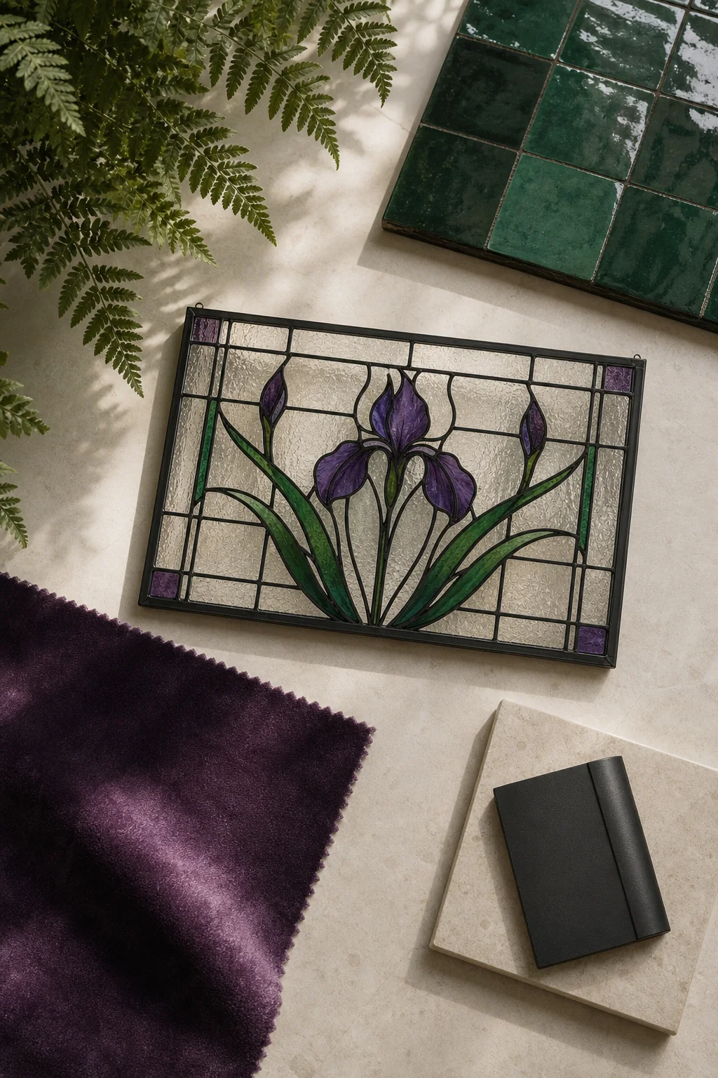 Introducing Constrained Organics in the finished glass conservatory