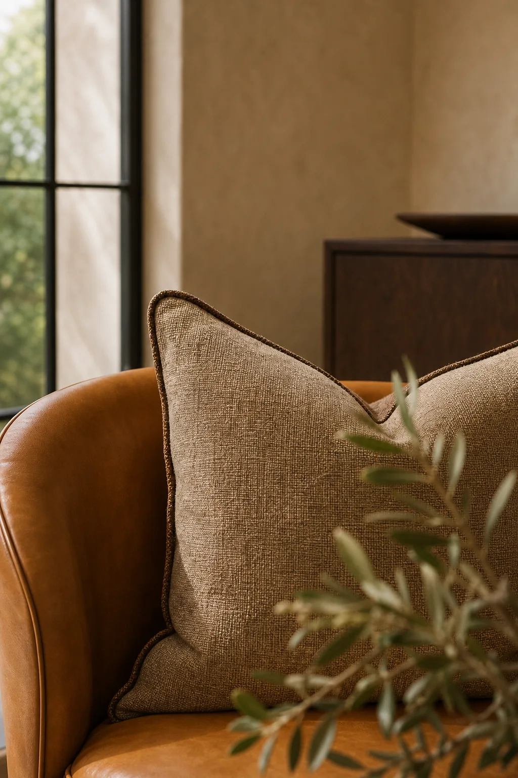 Balancing high-contrast grain tones in the finished dining room