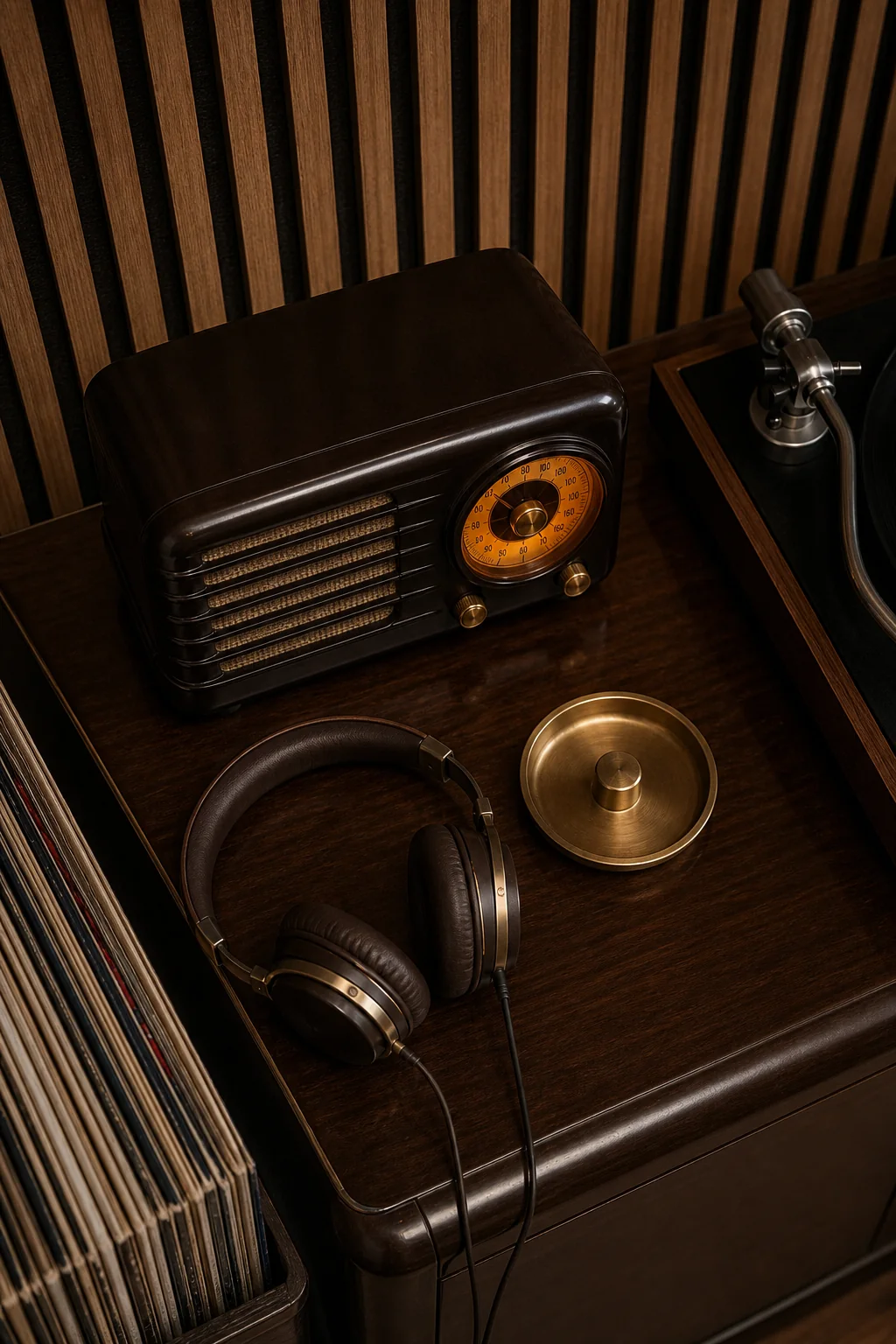 Structuring the acoustic rhythm in the finished listening nook