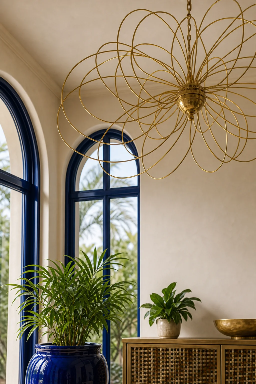 Balancing High Gloss with Tactile Relief in the finished indoor sunroom