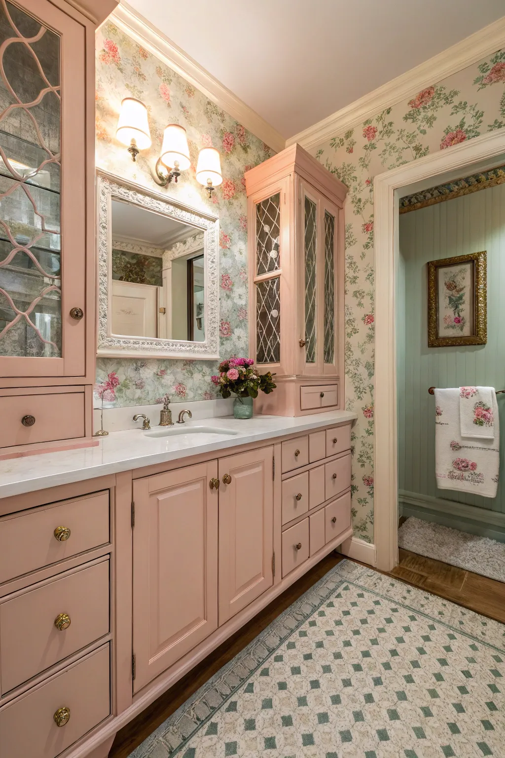 Inspiring Bathroom Cabinet Color Schemes