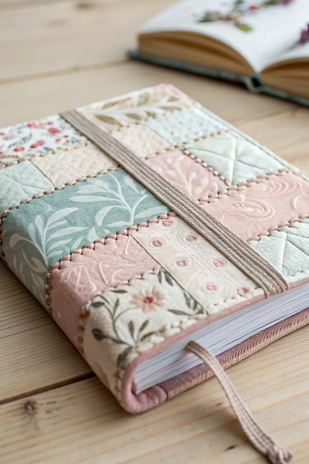 Creative Covers for Books Using Fabric