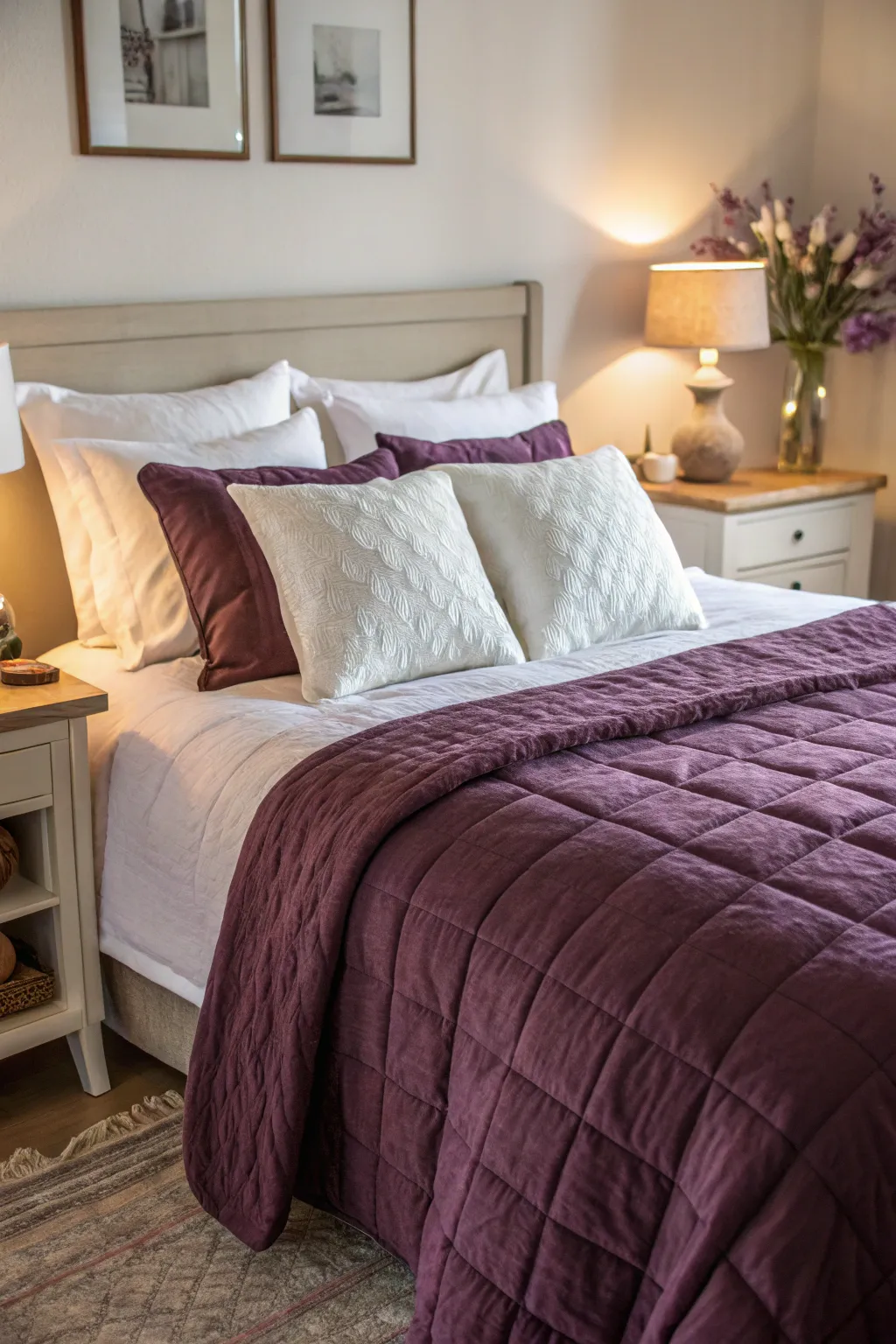 Unique Ideas for Plum-Themed Bedrooms