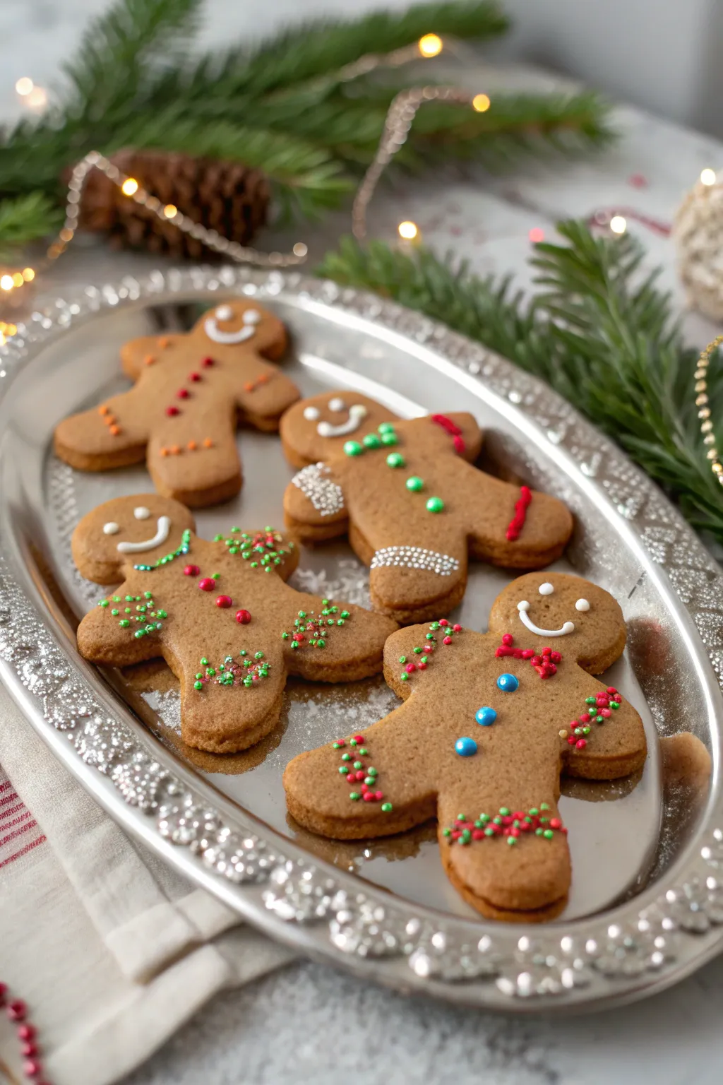 Artistic Designs for Gingerbread Men