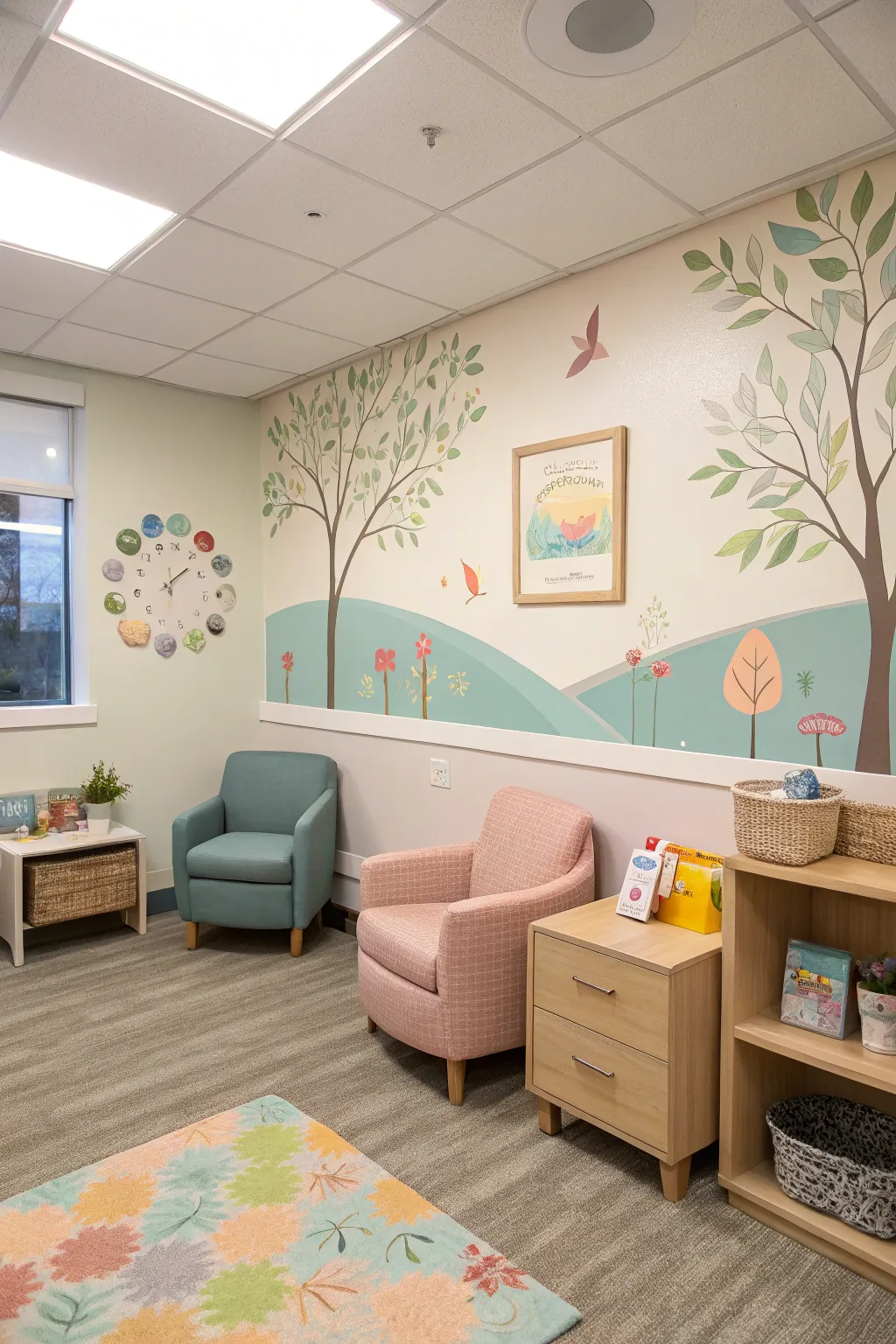 Fun and Functional Pediatric Office Idea Designs