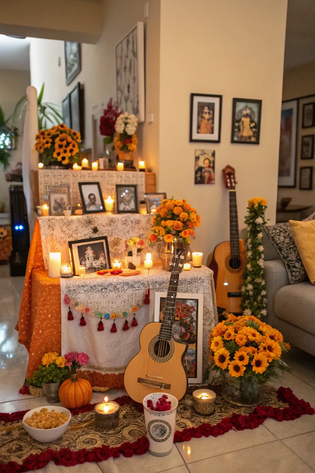 Themed Altar Inspirations for Día de Muertos