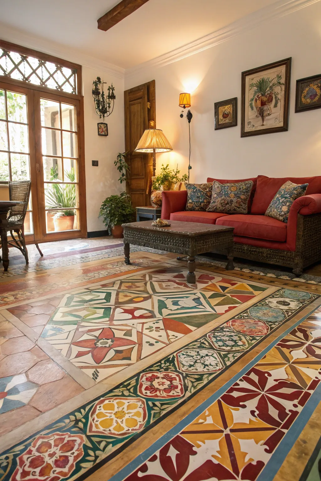 Unique Living Room Colorful Decor Ideas