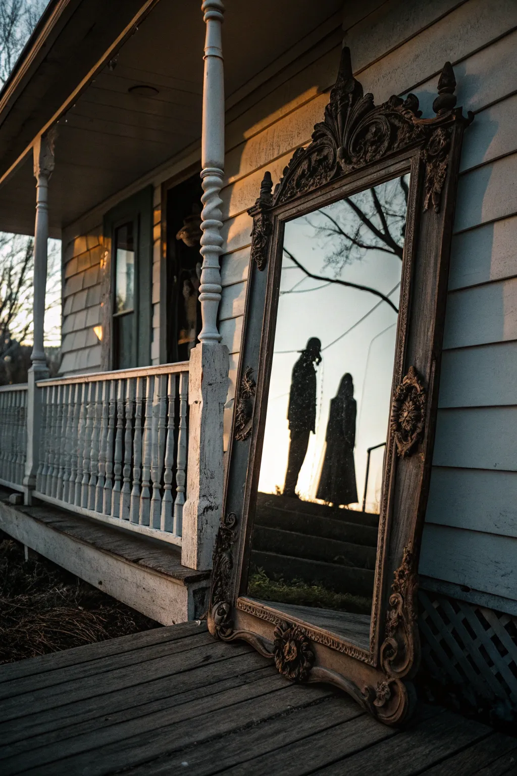 Eerie and Imaginative Ideas for a Creepy Halloween Front Porch