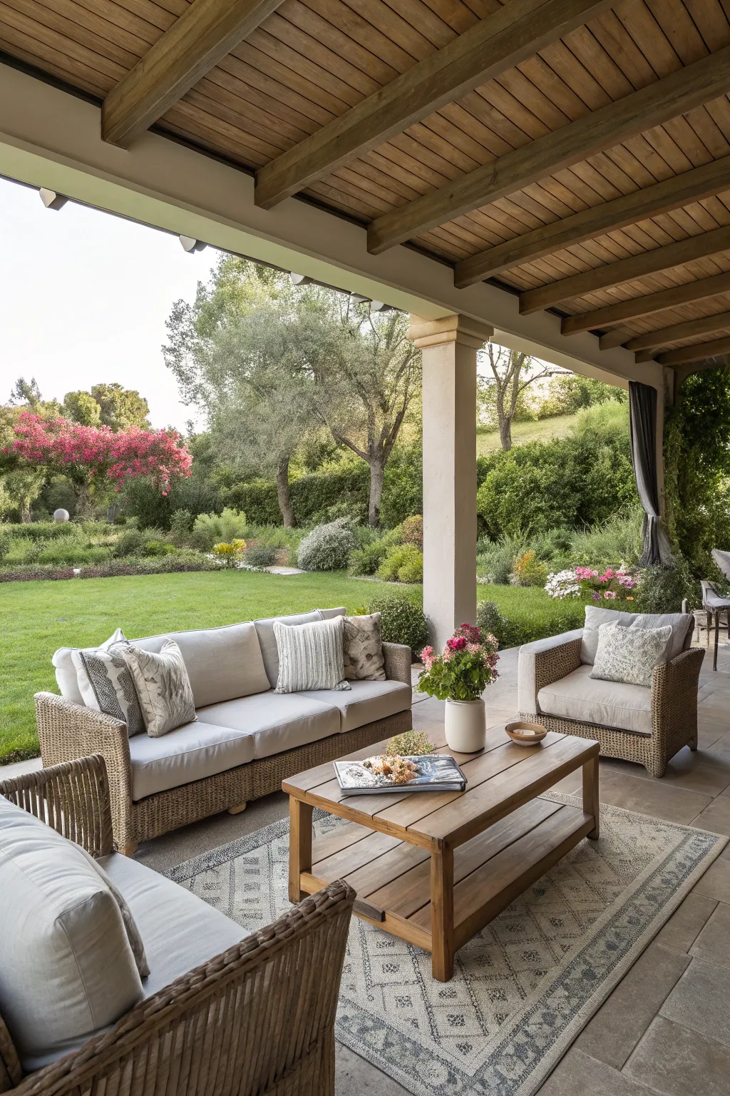 Amazing Ideas for Covered Patios Attached to Homes
