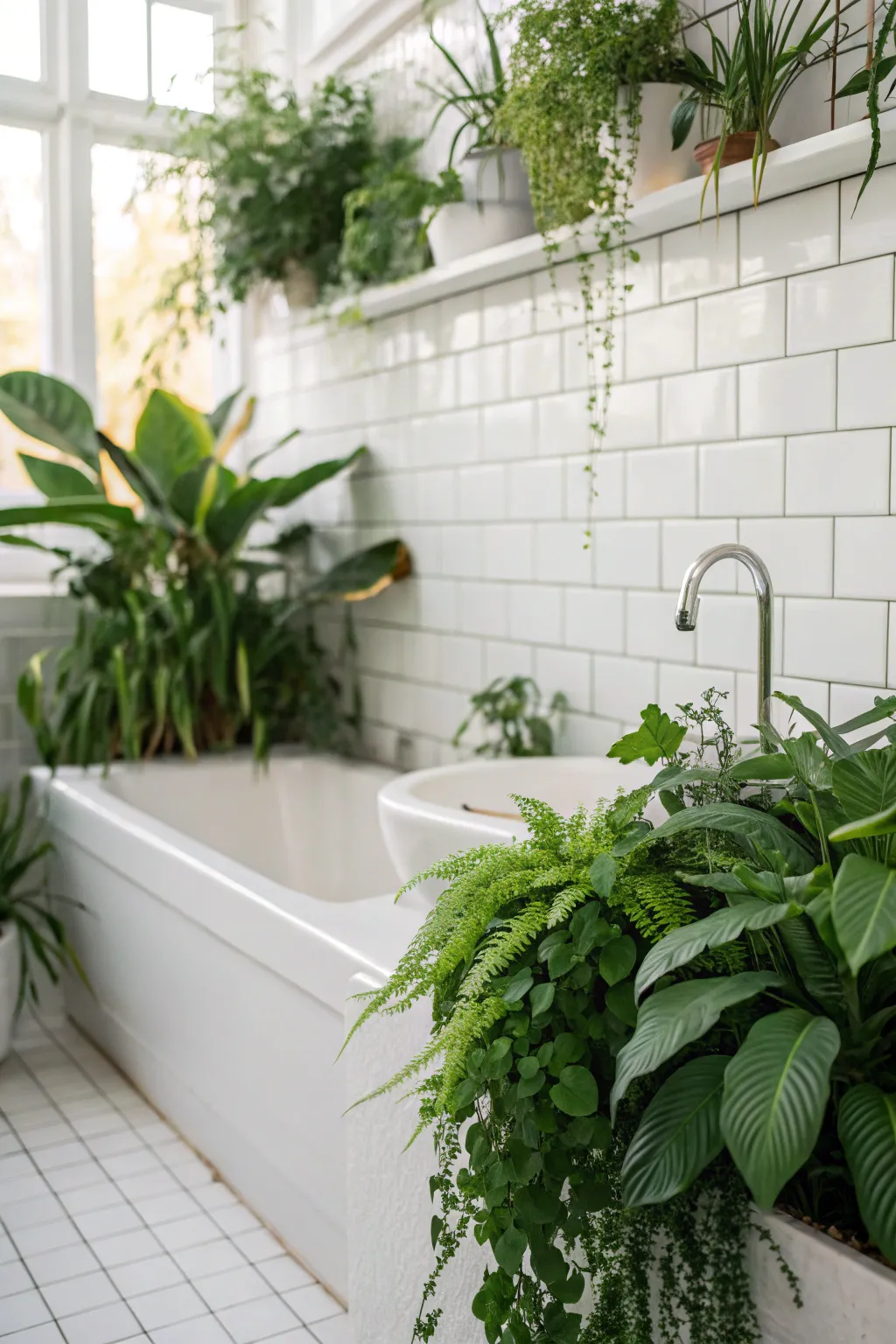 Innovative Ideas to Elevate White Bathrooms