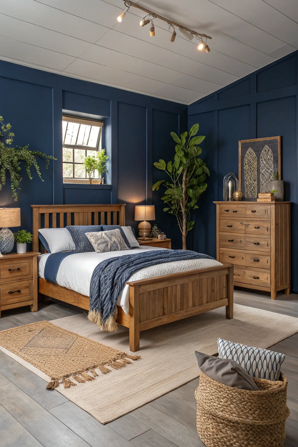 Cozy & Romantic Navy Blue Bedrooms to Fall in Love With