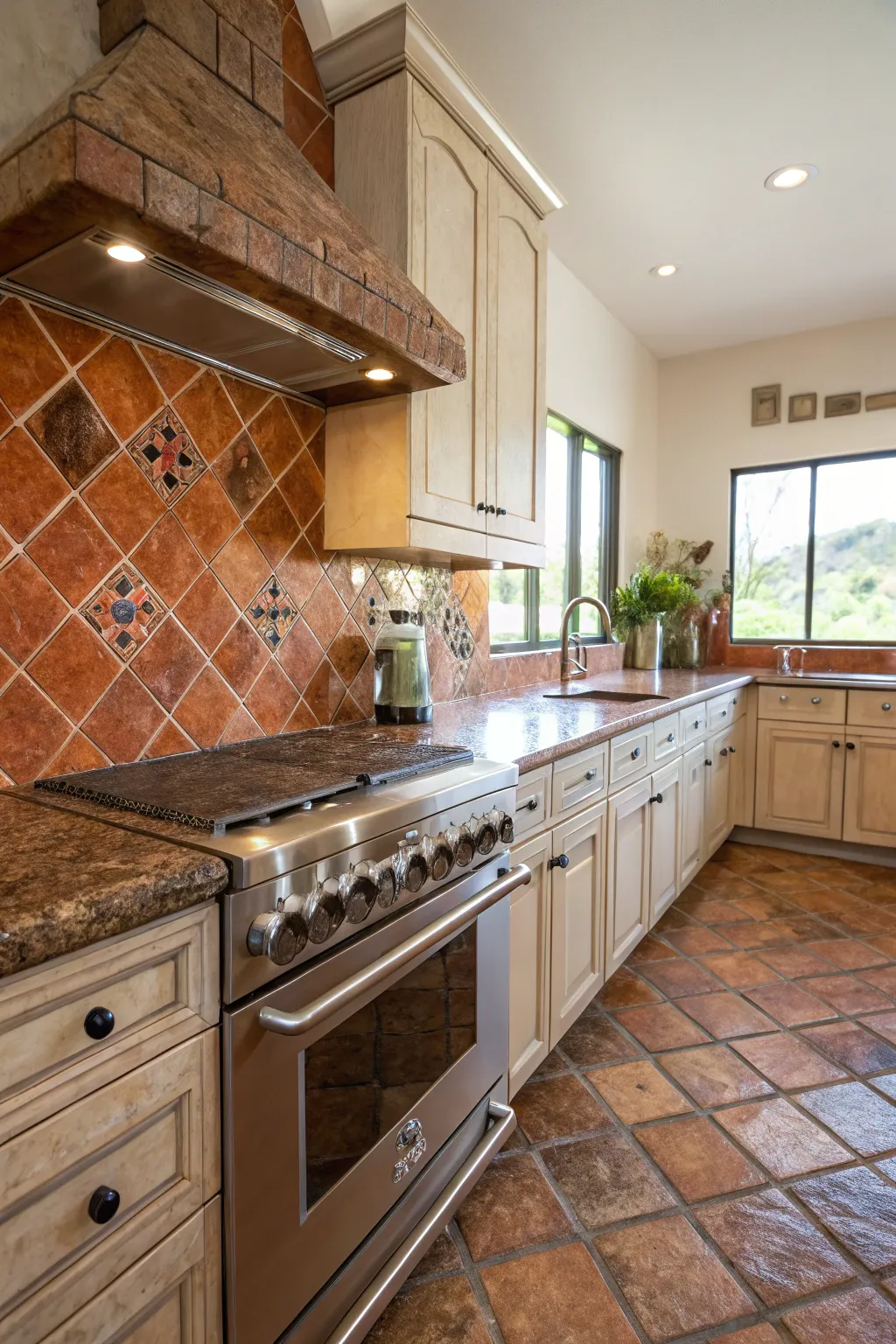 Unique Backsplash Inspirations for Fantasy Brown Granite