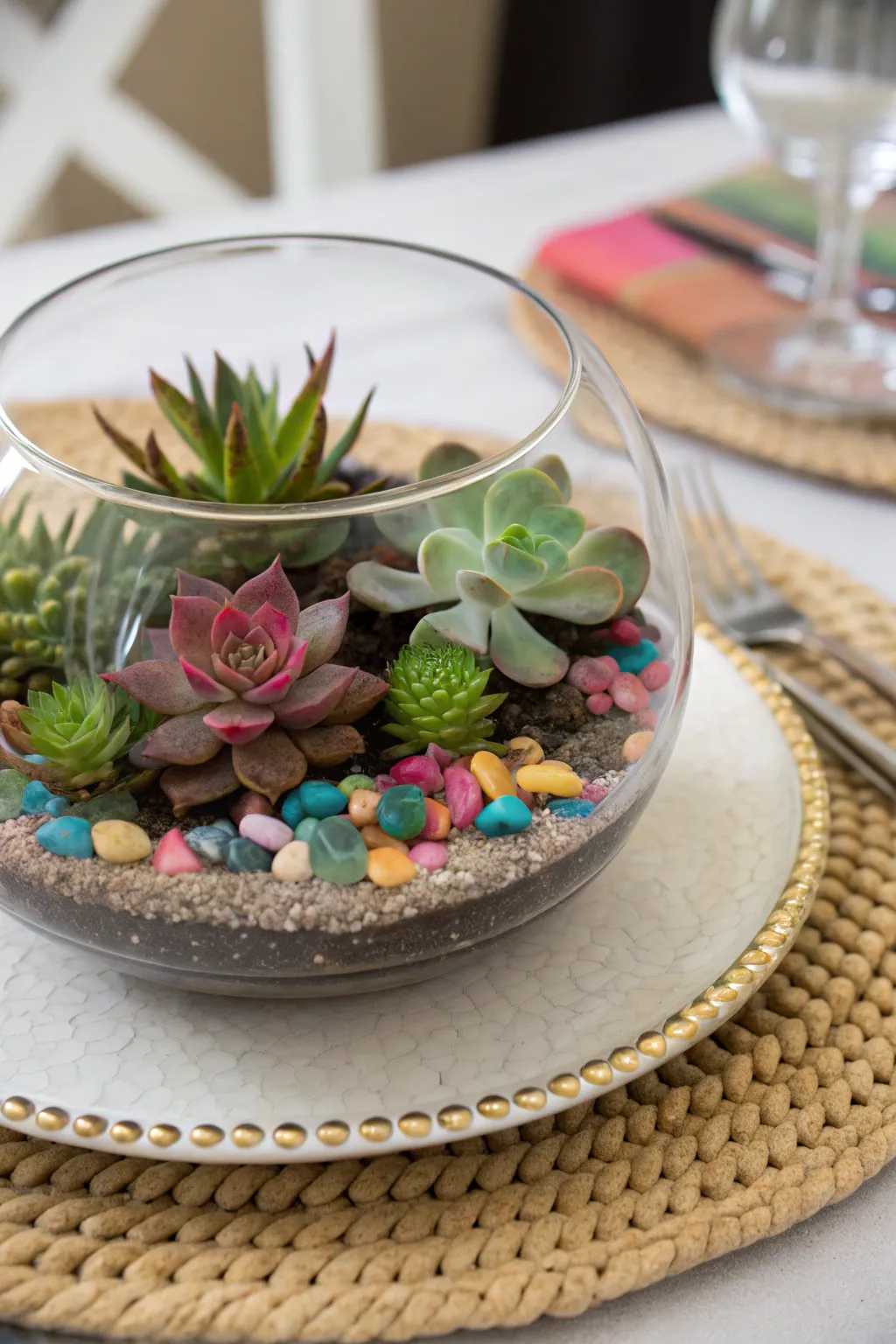 Inspiring Charger Plate Centerpiece Combinations