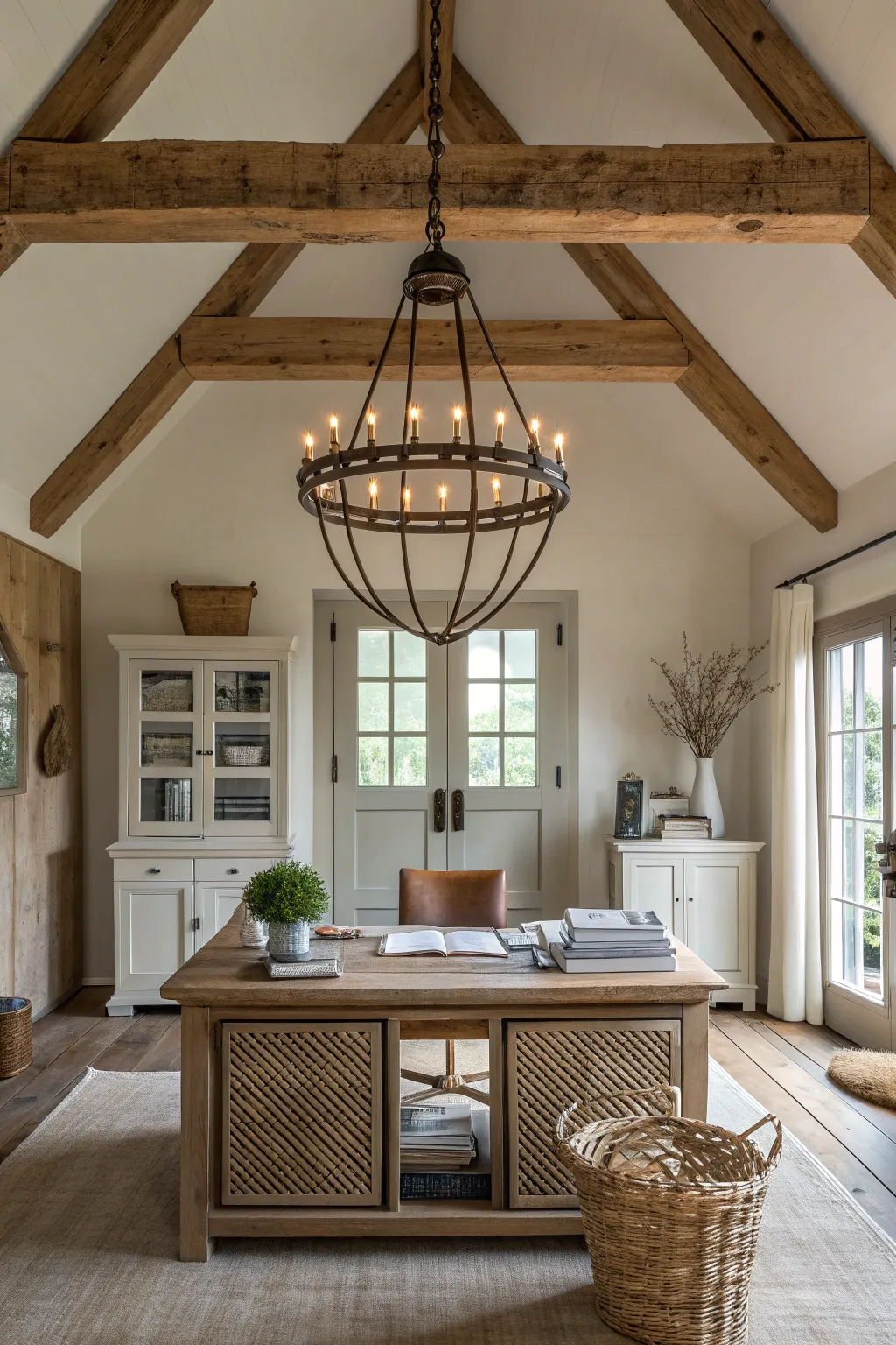 Farmhouse Meets Rustic: Office Inspiration Guide
