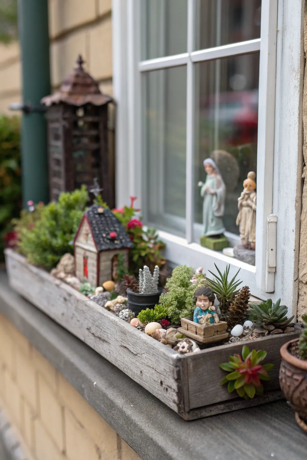 Creative Ways to Style Window Boxes with No Flowers