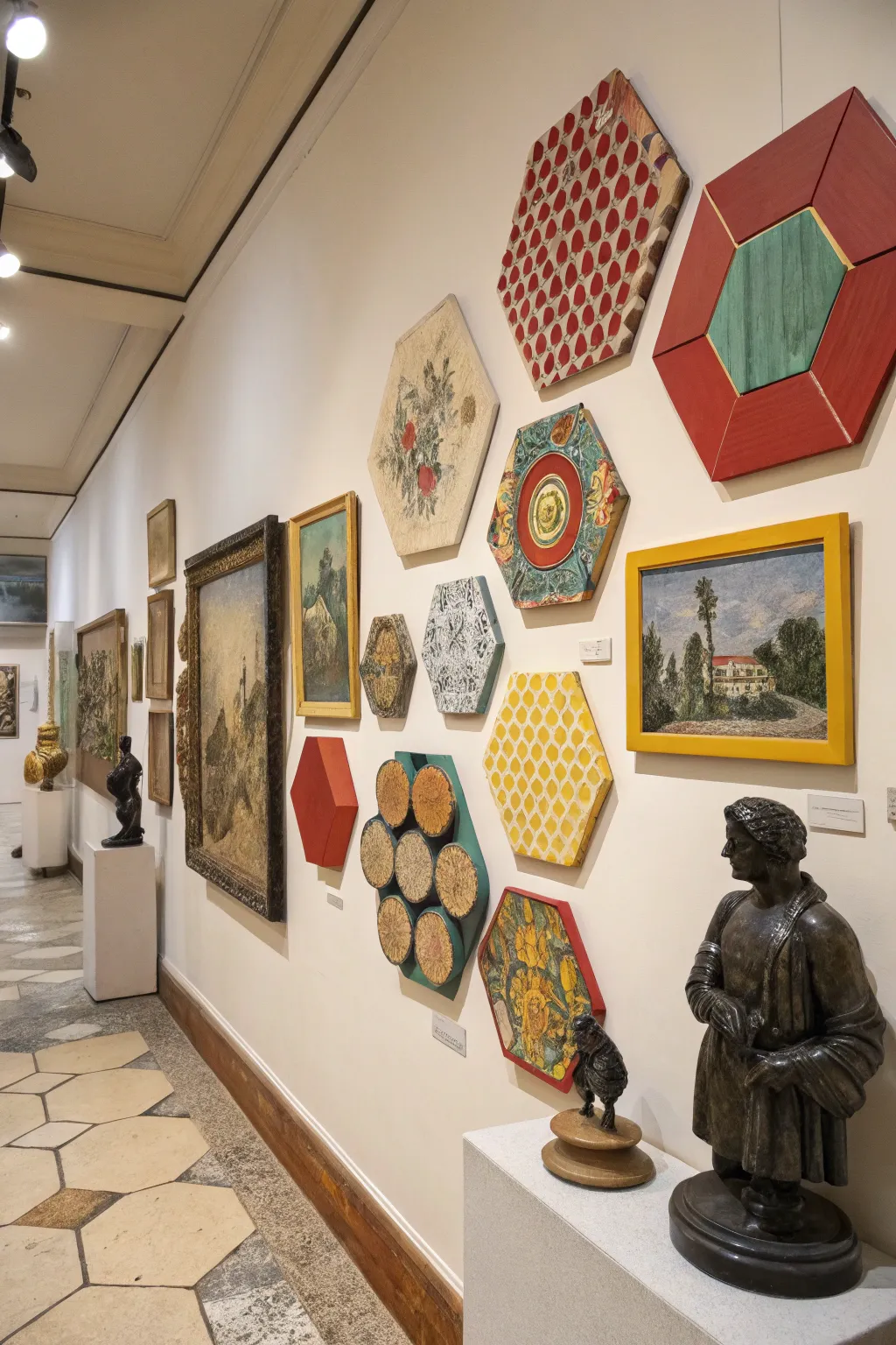 Gallery Wall Showcase: Mixed Media Art