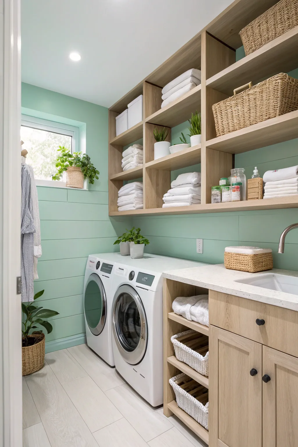 Laundry Room Color and Paint Inspiration