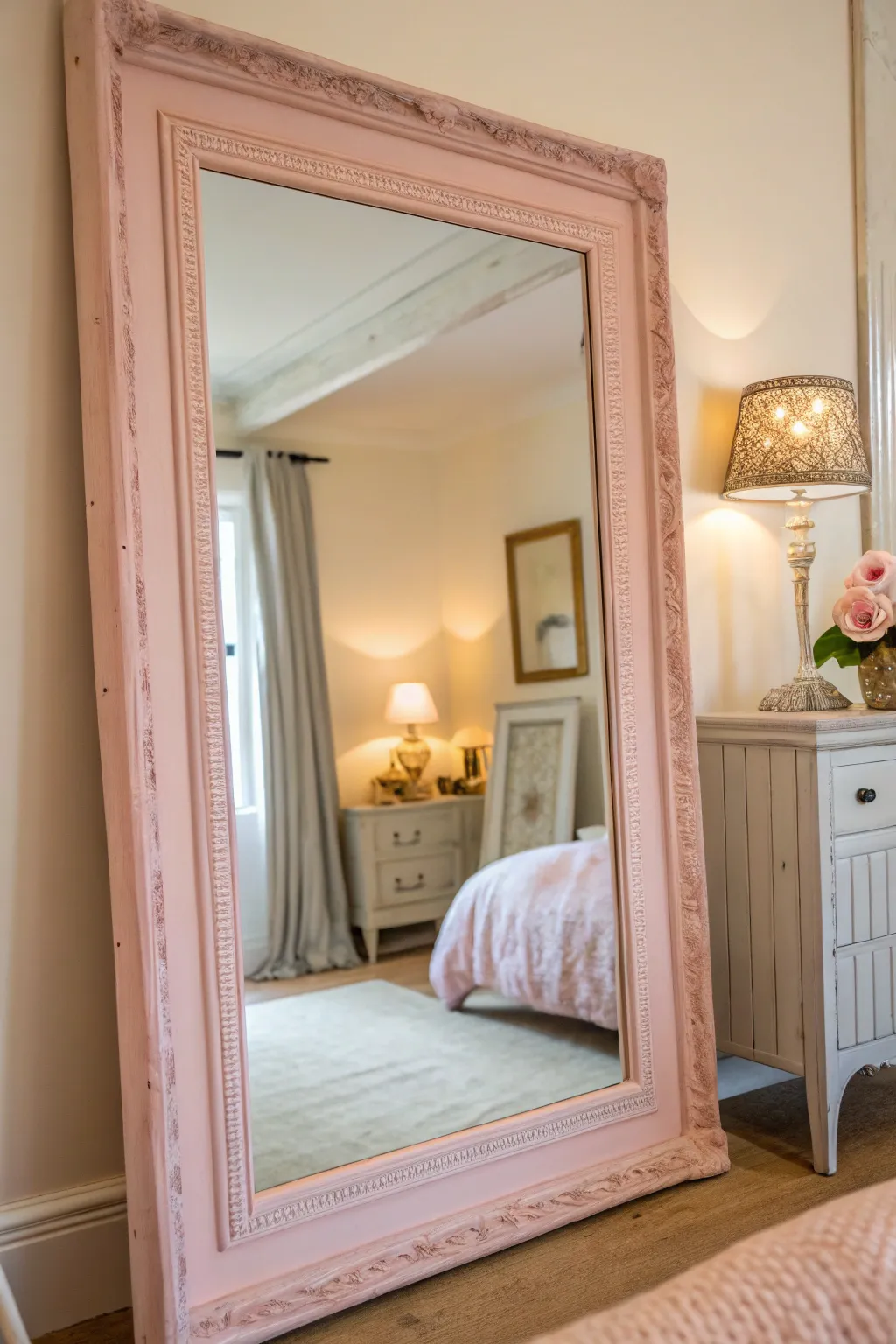 Inventive Painting Techniques for Mirror Frames