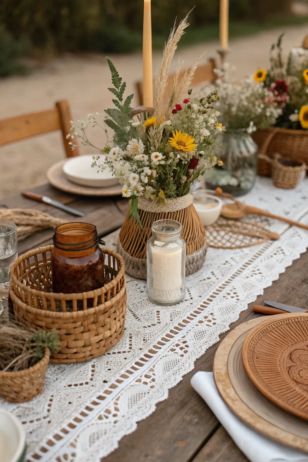 Bohemian-Inspired Outdoor Wedding Decor Guide