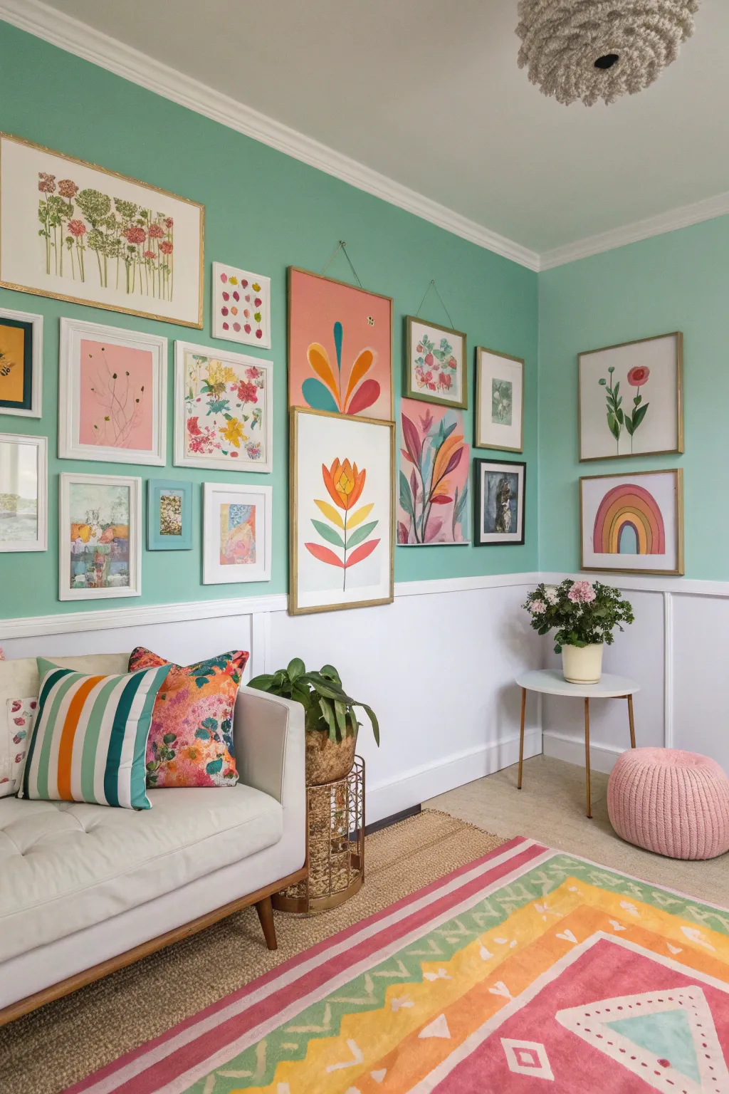 Bright and Bold Ideas for Room Colors
