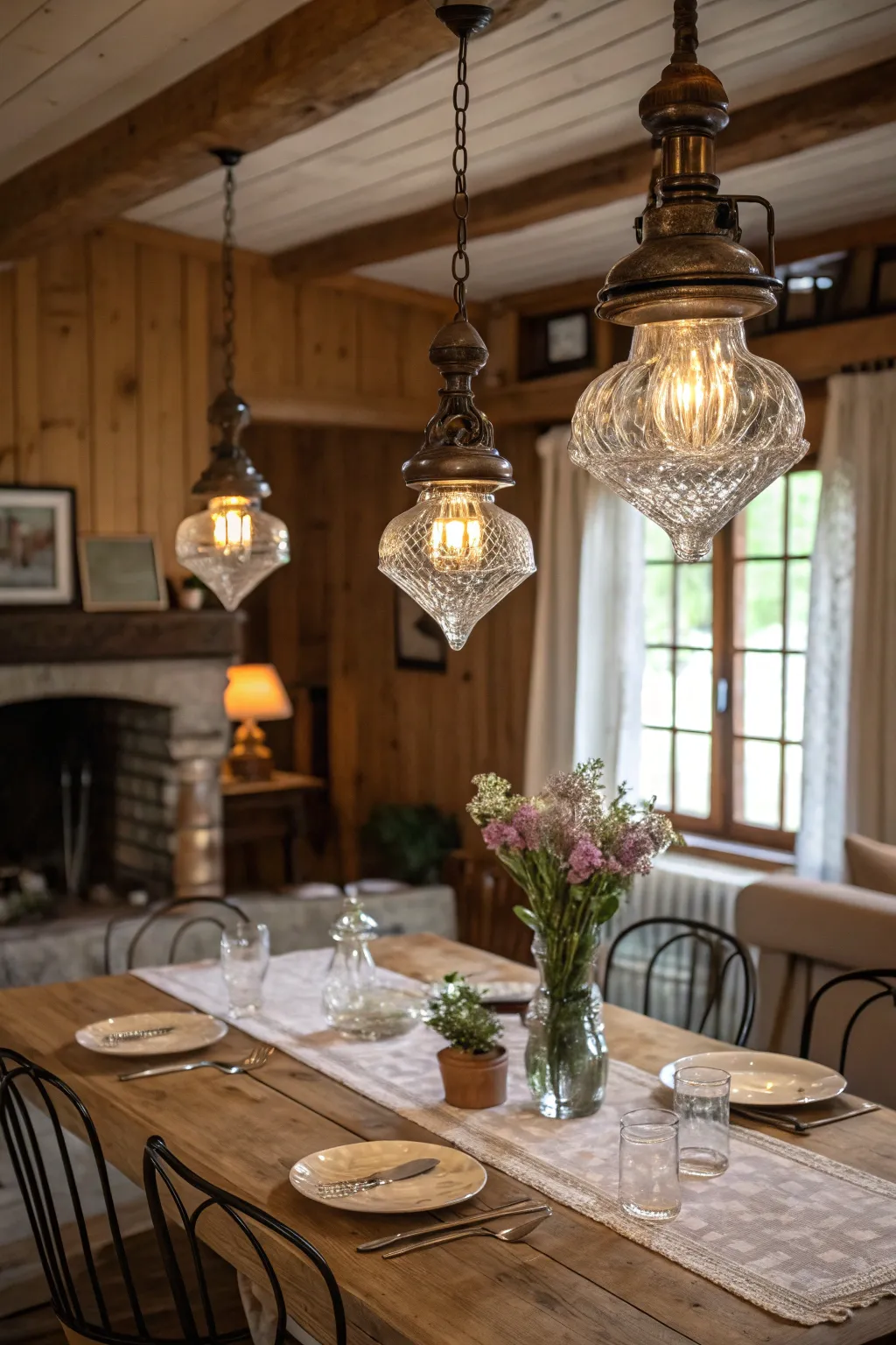 Unique Lighting Ideas to Elevate a Farmhouse Dining Room