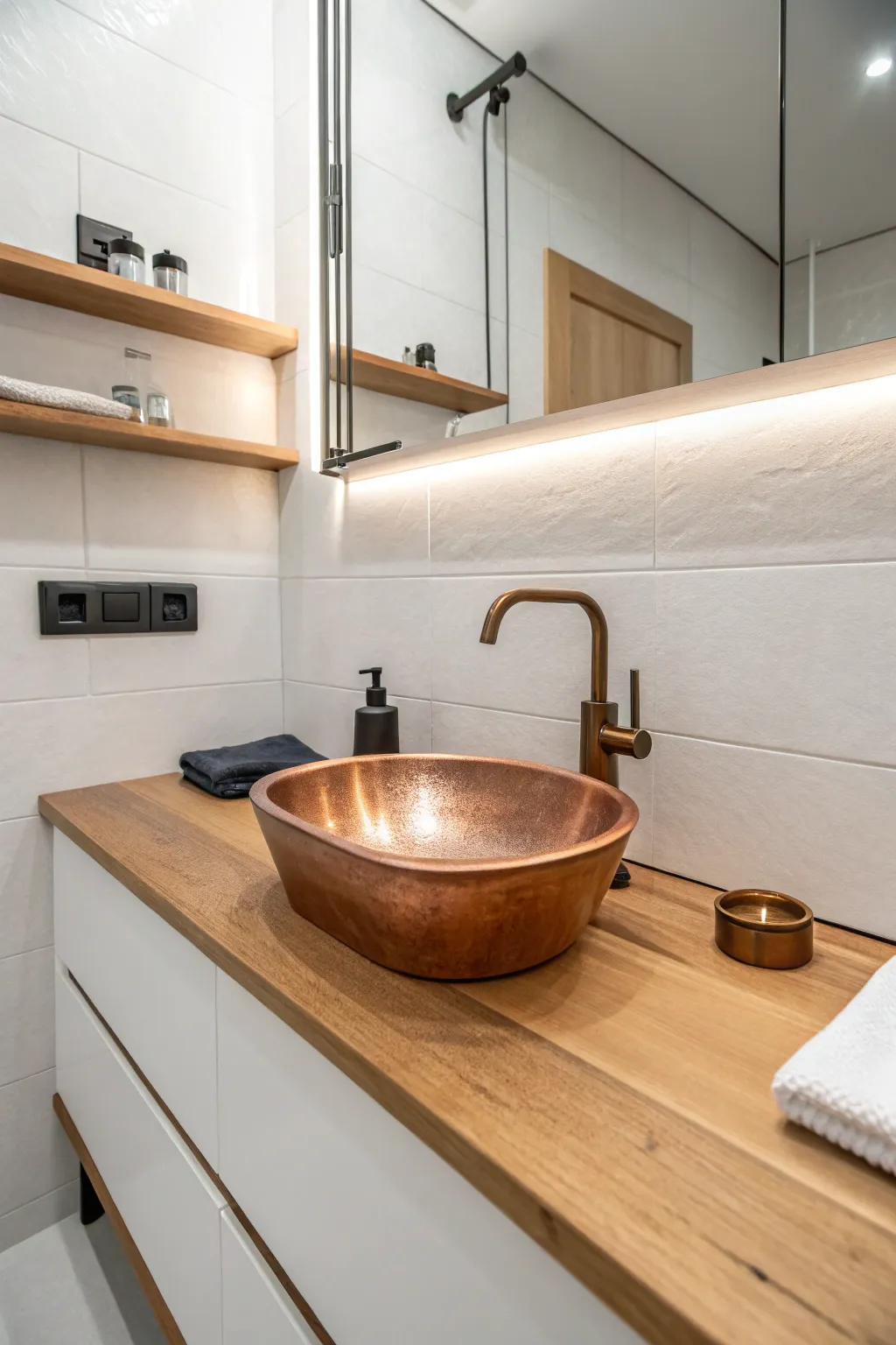 Fresh Ideas for Bathrooms with Copper Sinks