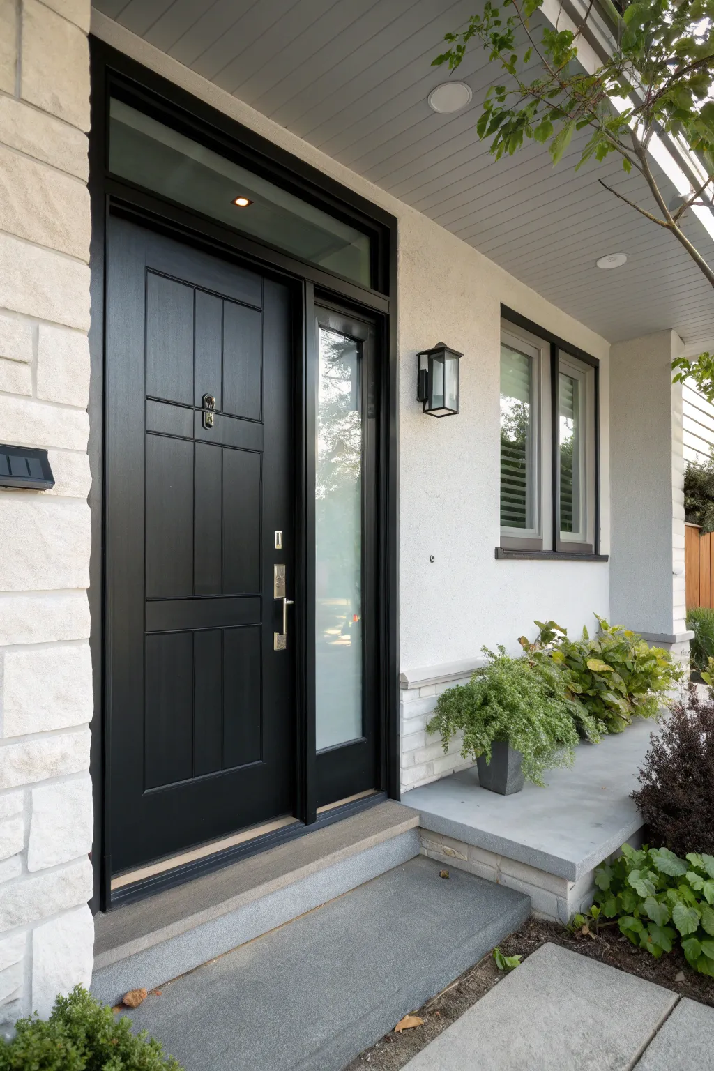 Creative Inspiration for Front Doors with Sidelights