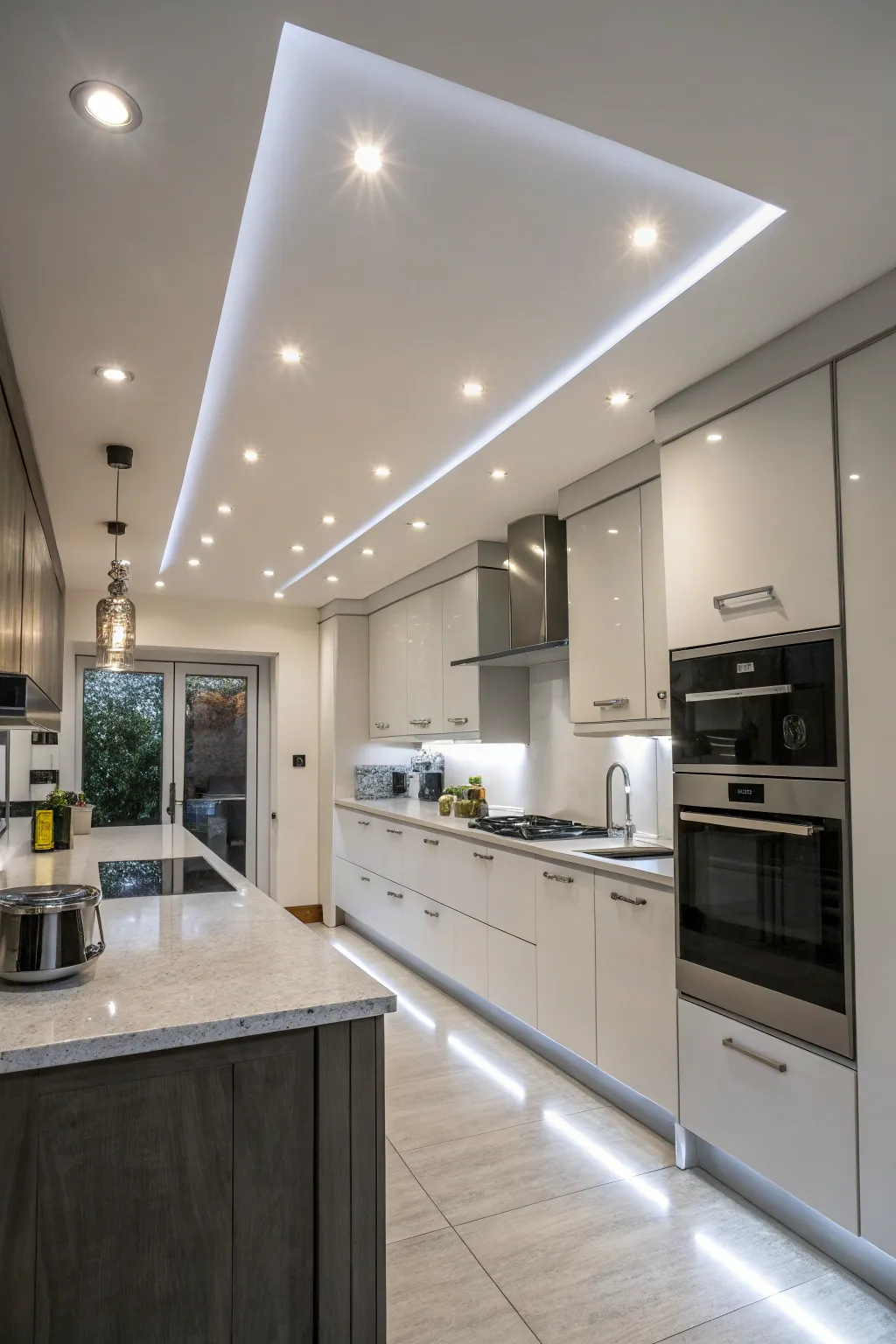 Unique Light Ideas for Kitchen Soffits