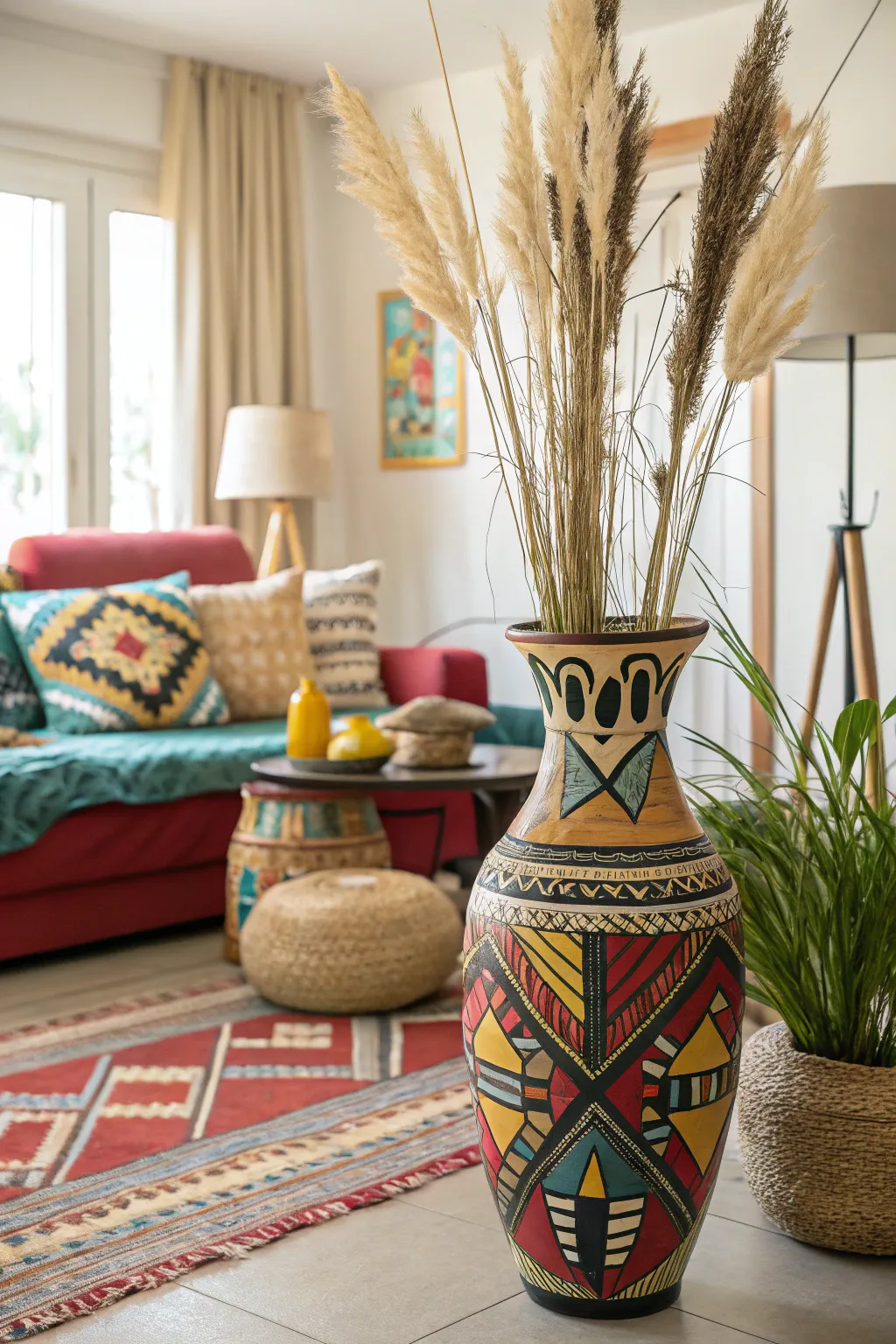 Large Floor Vase Inspiration for Stylish Living Room Decor