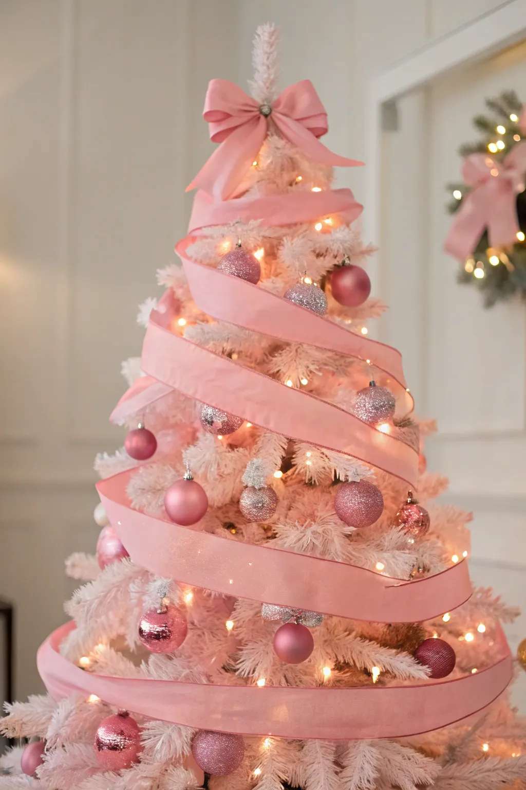 Unique Decor Concepts for Pink Christmas Trees