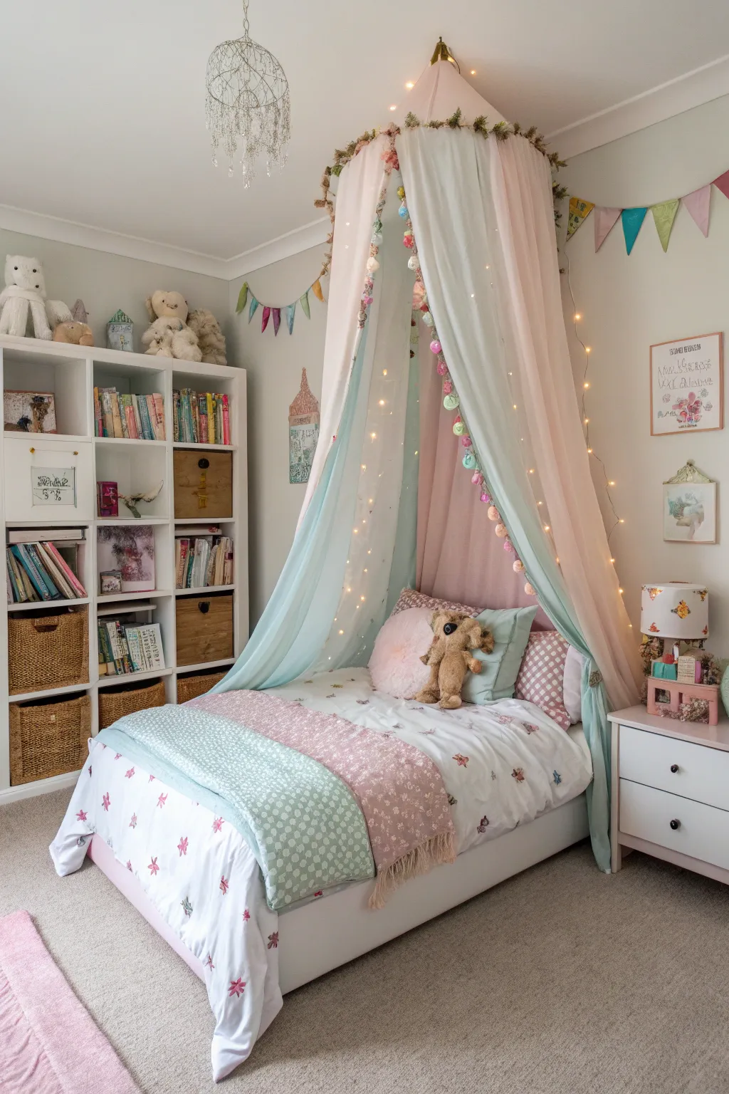 Fun Wall Ideas for Girls’ Bedrooms