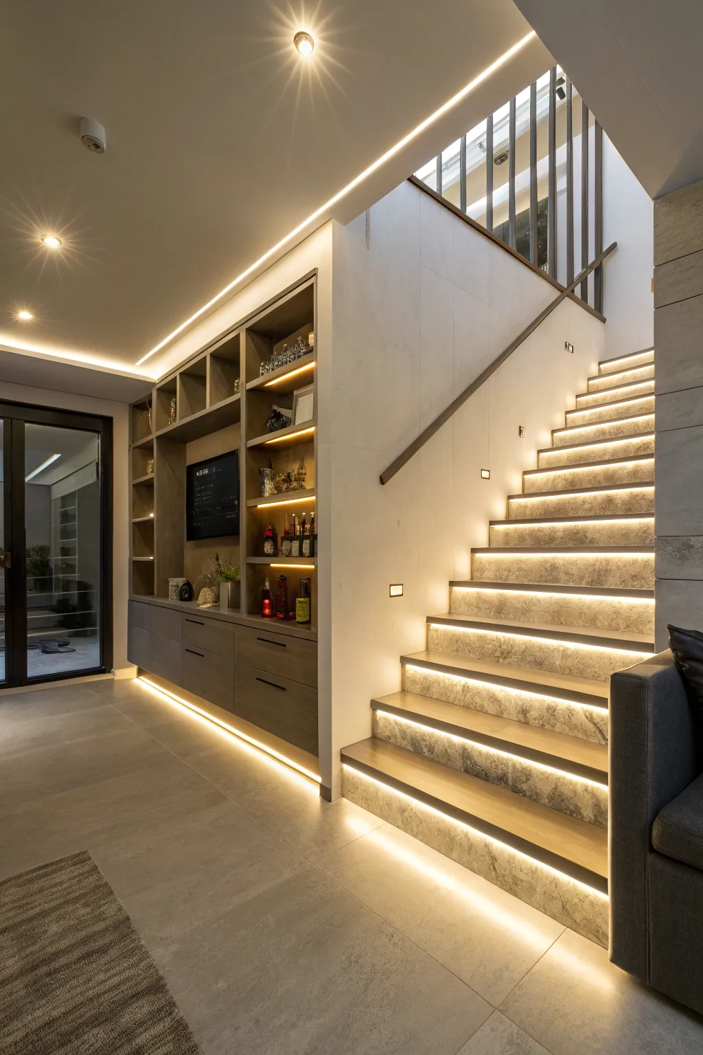Modern Upgrades: Basement Lighting Inspiration