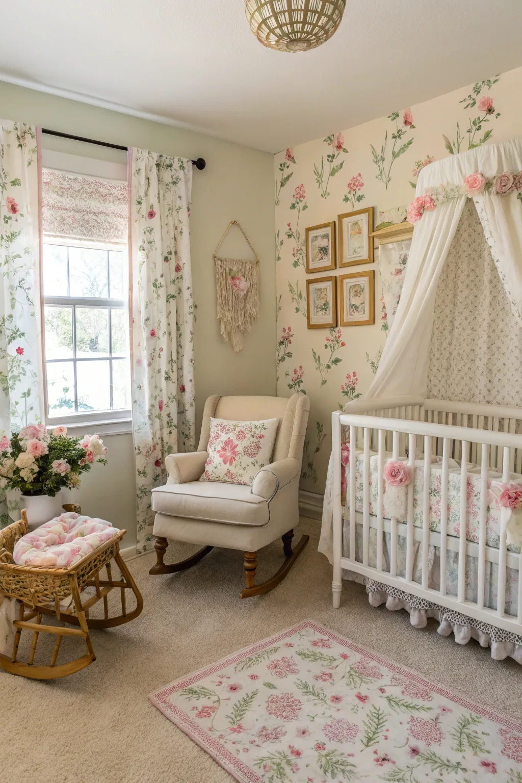 Sweet Floral Nursery Ideas for Your Baby Girl