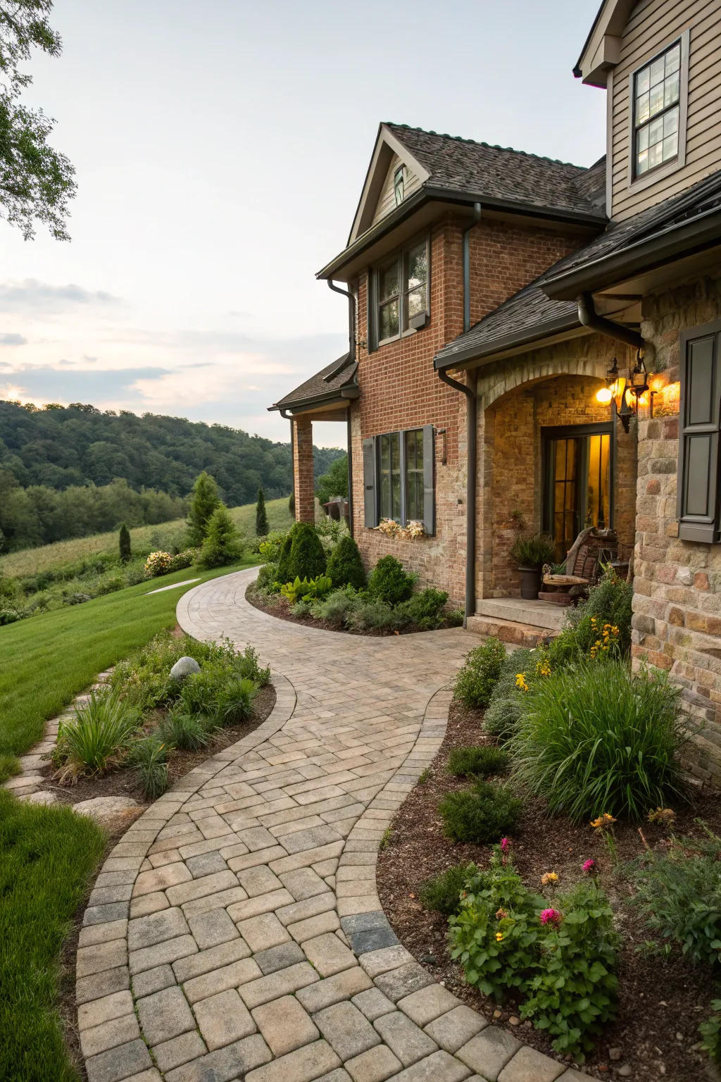 Contemporary New Ideas for Brick House Exteriors