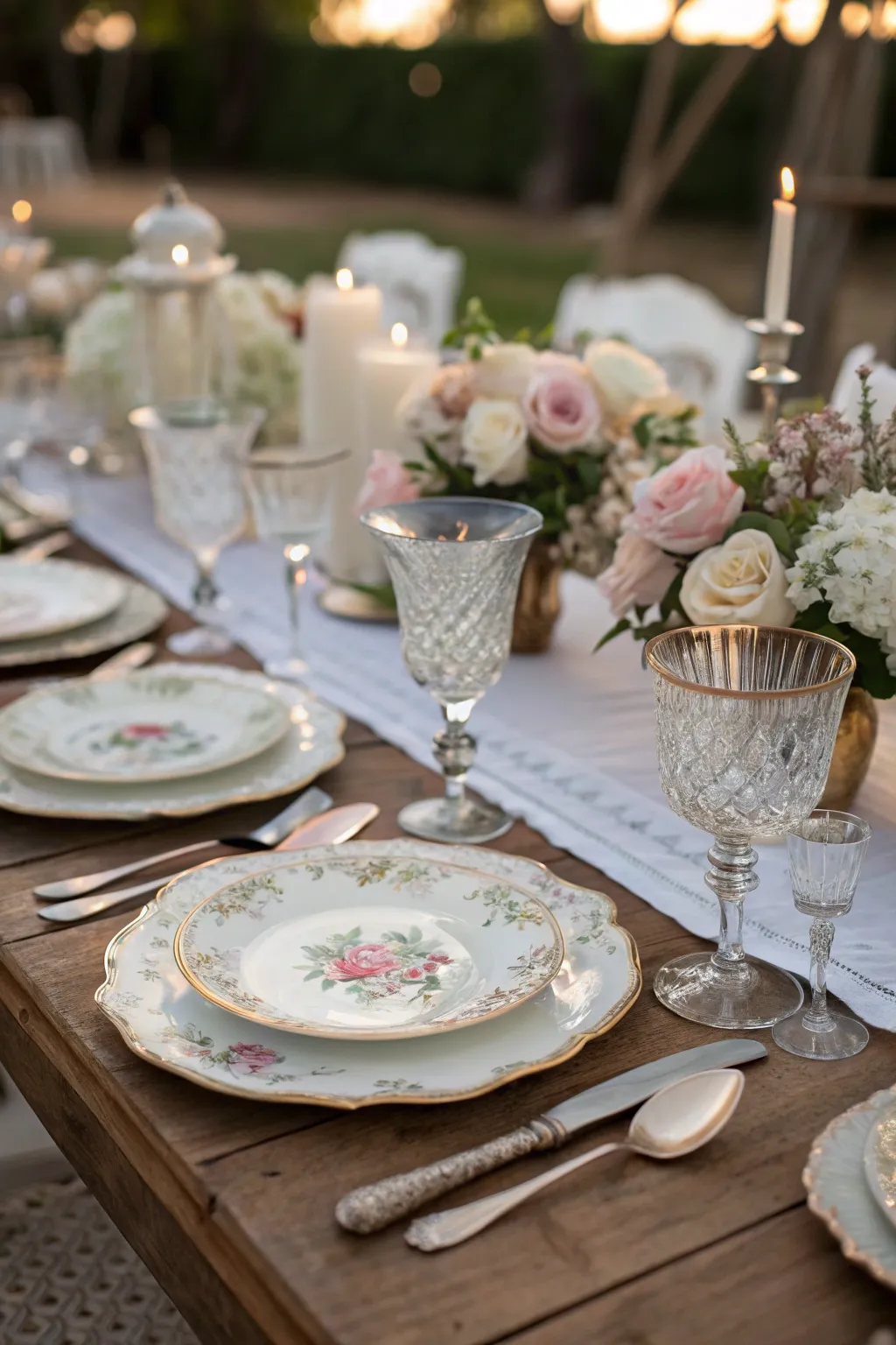 Beautiful Ideas for Wedding Table Scapes