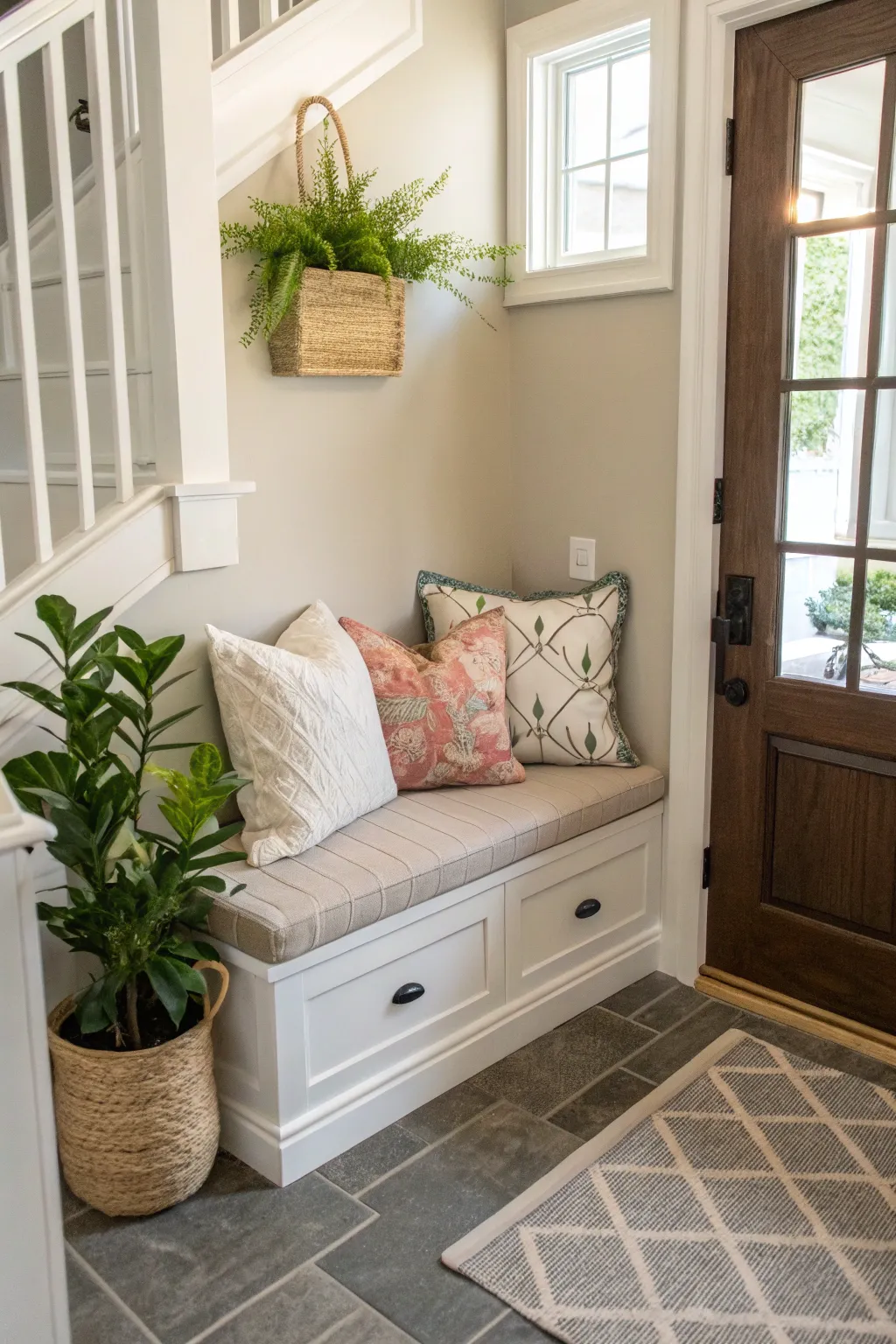 Entryway Corner Solutions to Maximize Space and Style