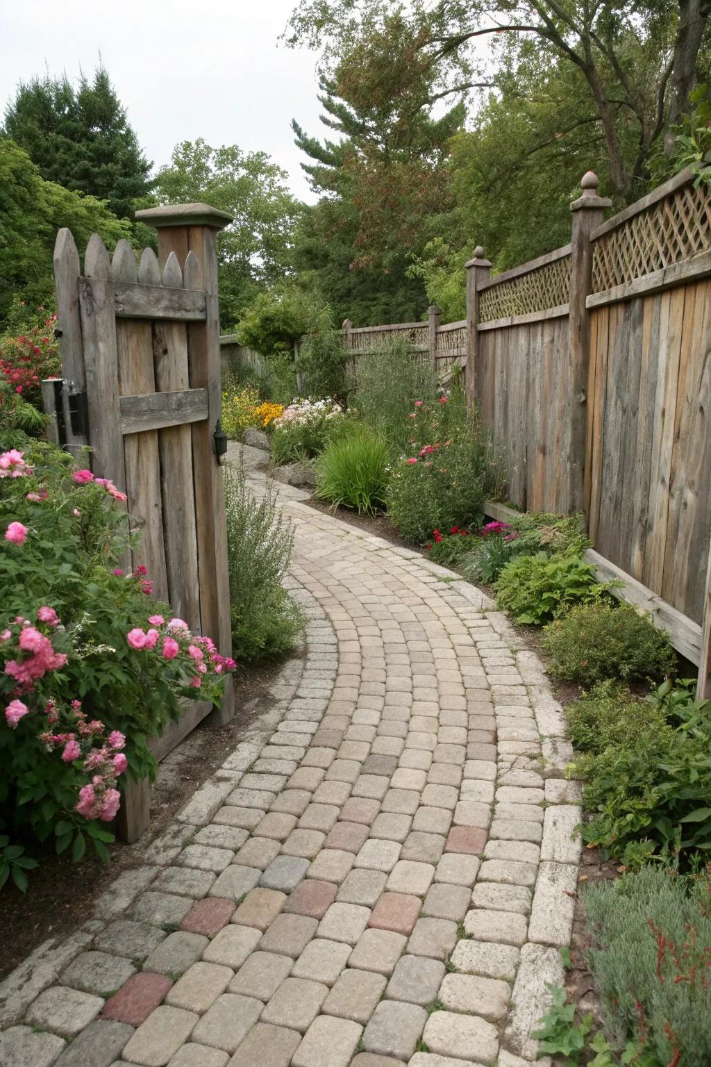 Walkway Ideas Featuring 12×12 Pavers