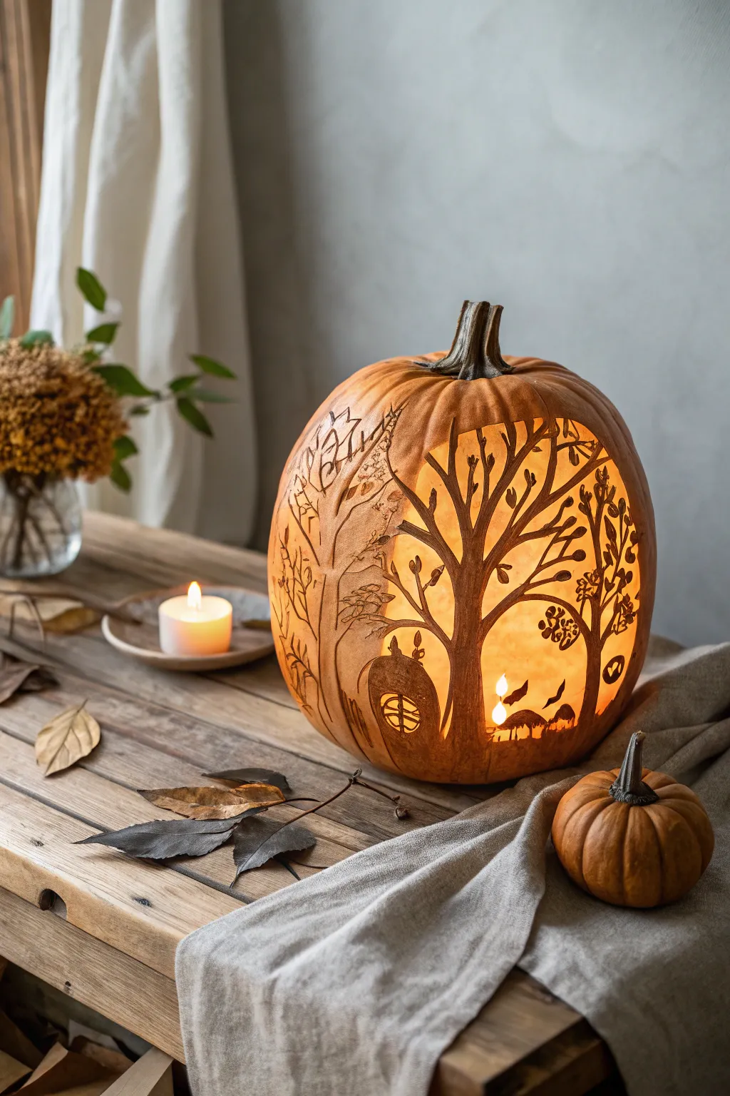 Impressive Artwork: Transforming Pumpkins into Jack-o’-Lanterns