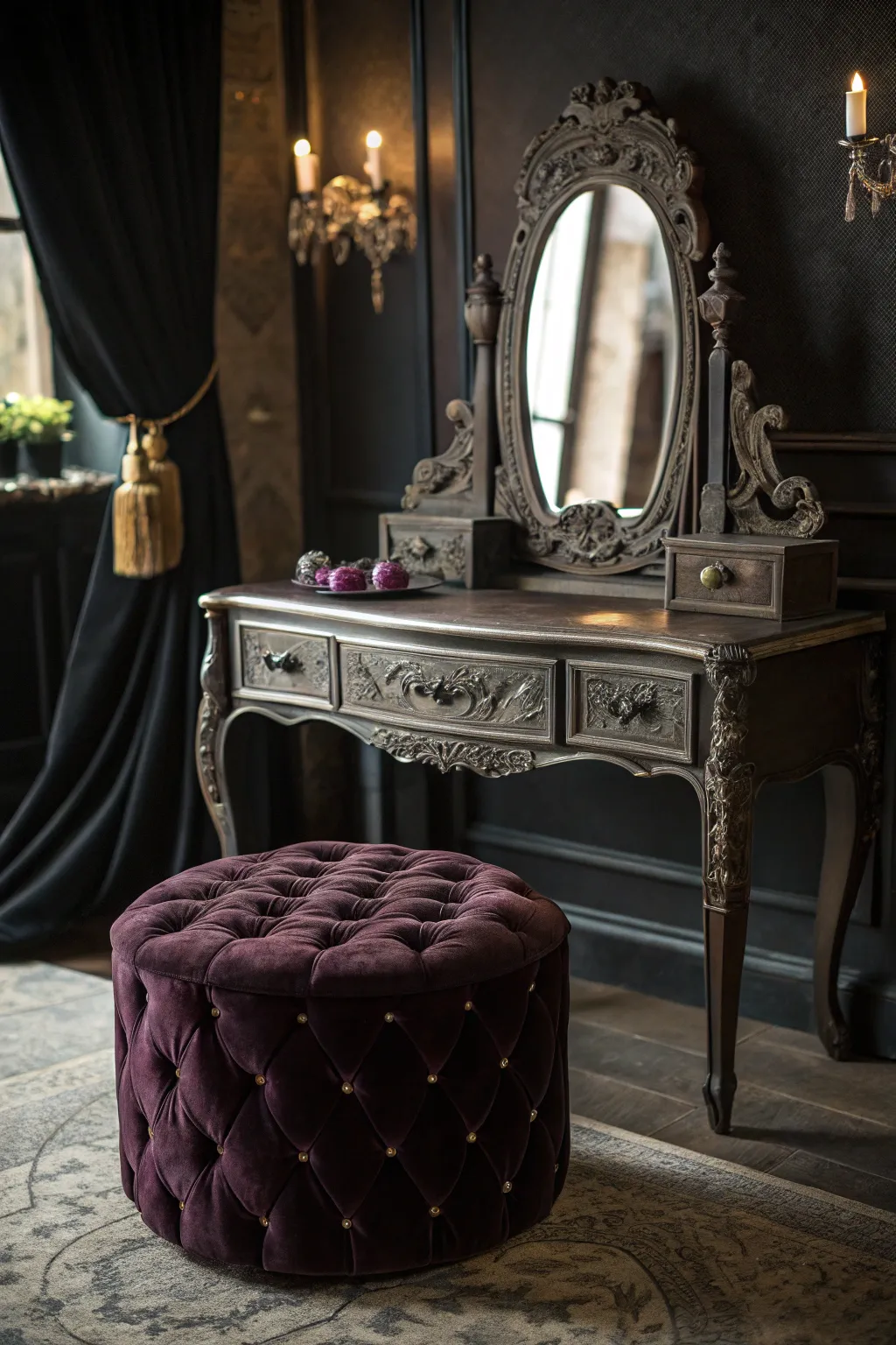 Unique Concepts for Your Gothic-Inspired Vanity