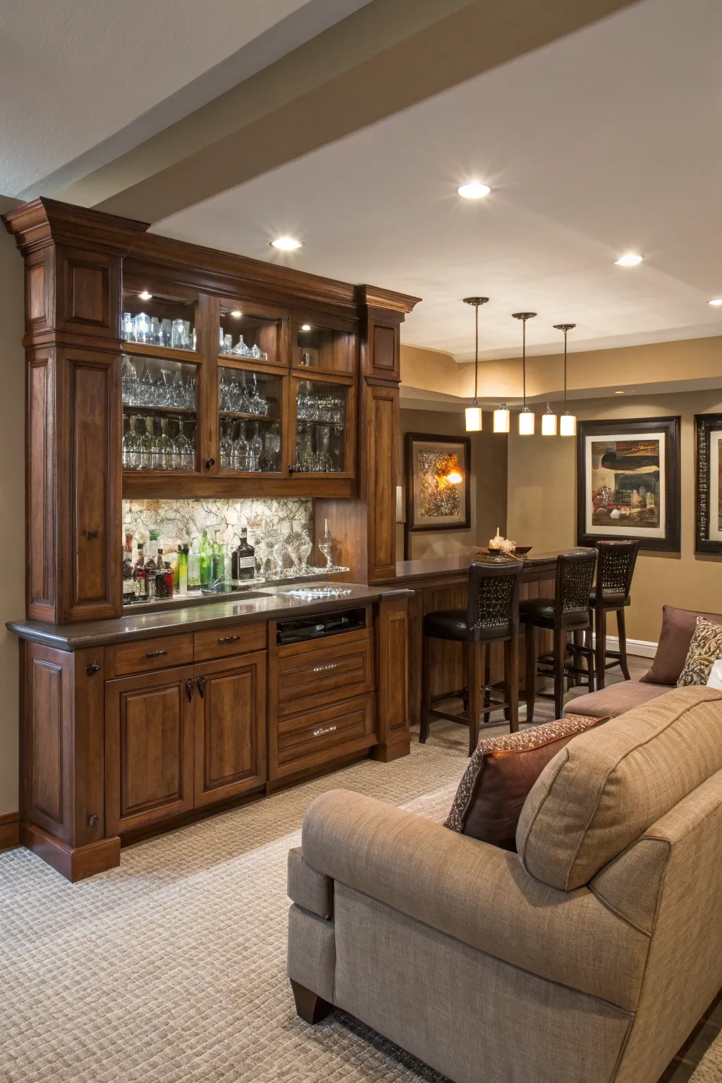 Fresh Ideas for Your Custom Home Bar