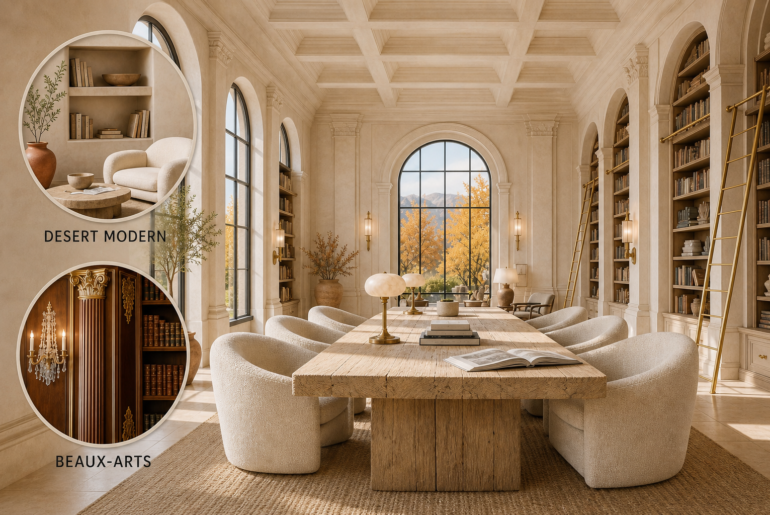 desert beaux-arts library
