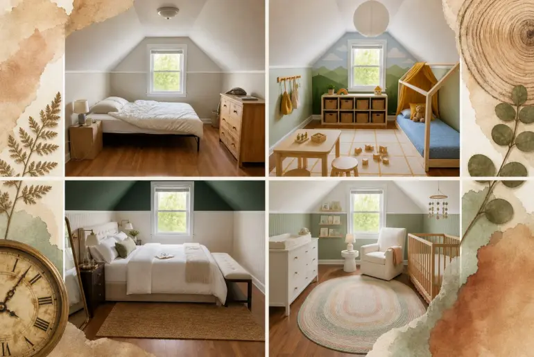 10 Ways Life Stages Transform Your Attic Bedroom Space