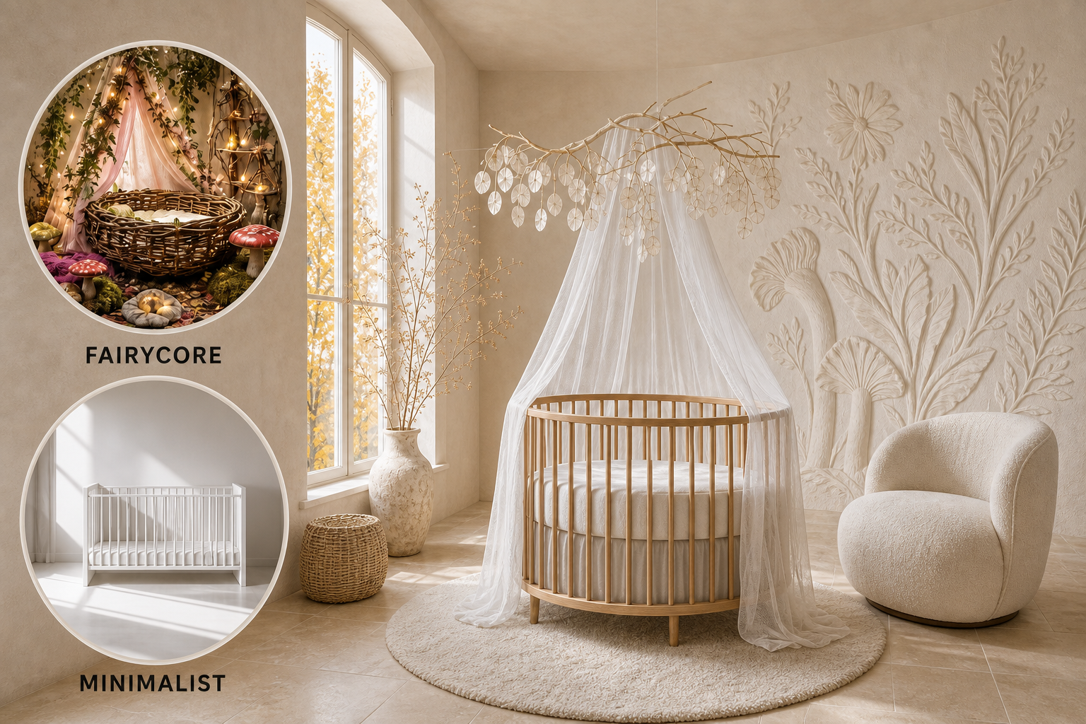 fairycore minimalist nursery