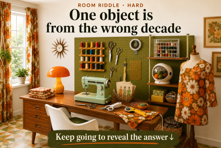 sewing room