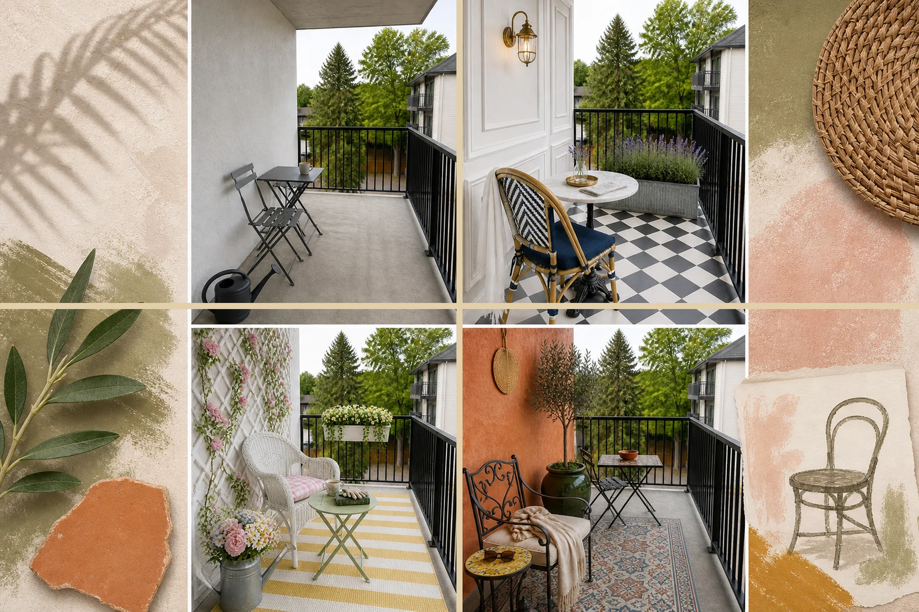 Design Your Apartment Balcony With 7 Unique Aesthetic Trends